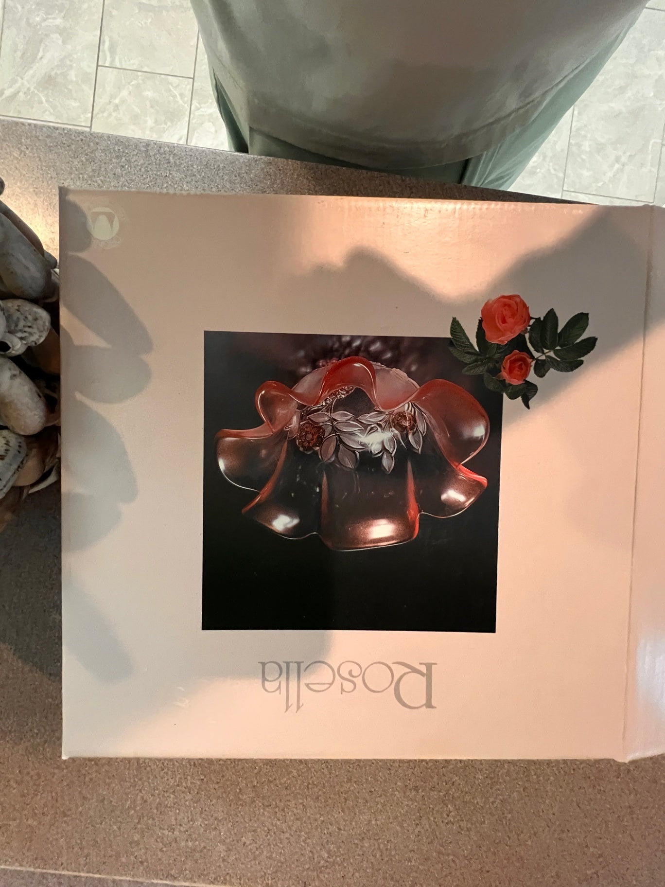 Walther-Glas "Rosella" Decorative Glass Bowl (Model No. 4215/2)