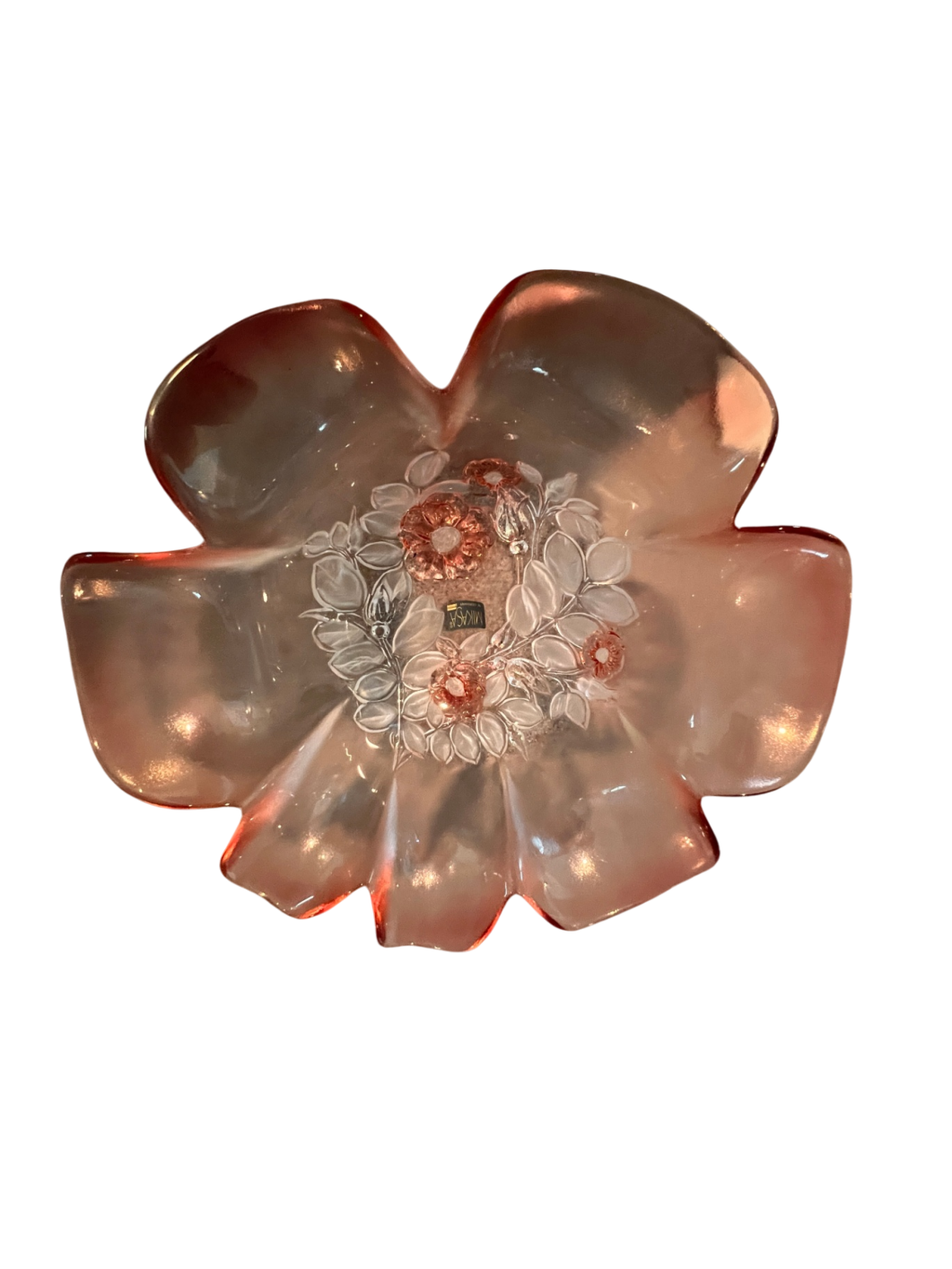 Walther-Glas "Rosella" Decorative Glass Bowl (Model No. 4215/2)