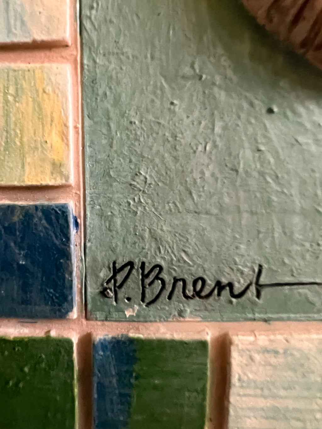 Set of 4 Ceramic Wall Plaques – Shell Series by Paul Brent