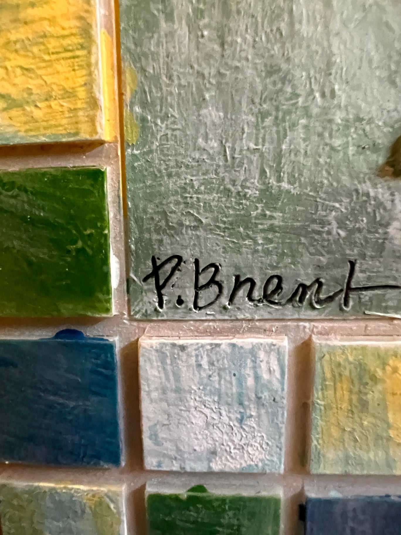 Set of 4 Ceramic Wall Plaques – Shell Series by Paul Brent