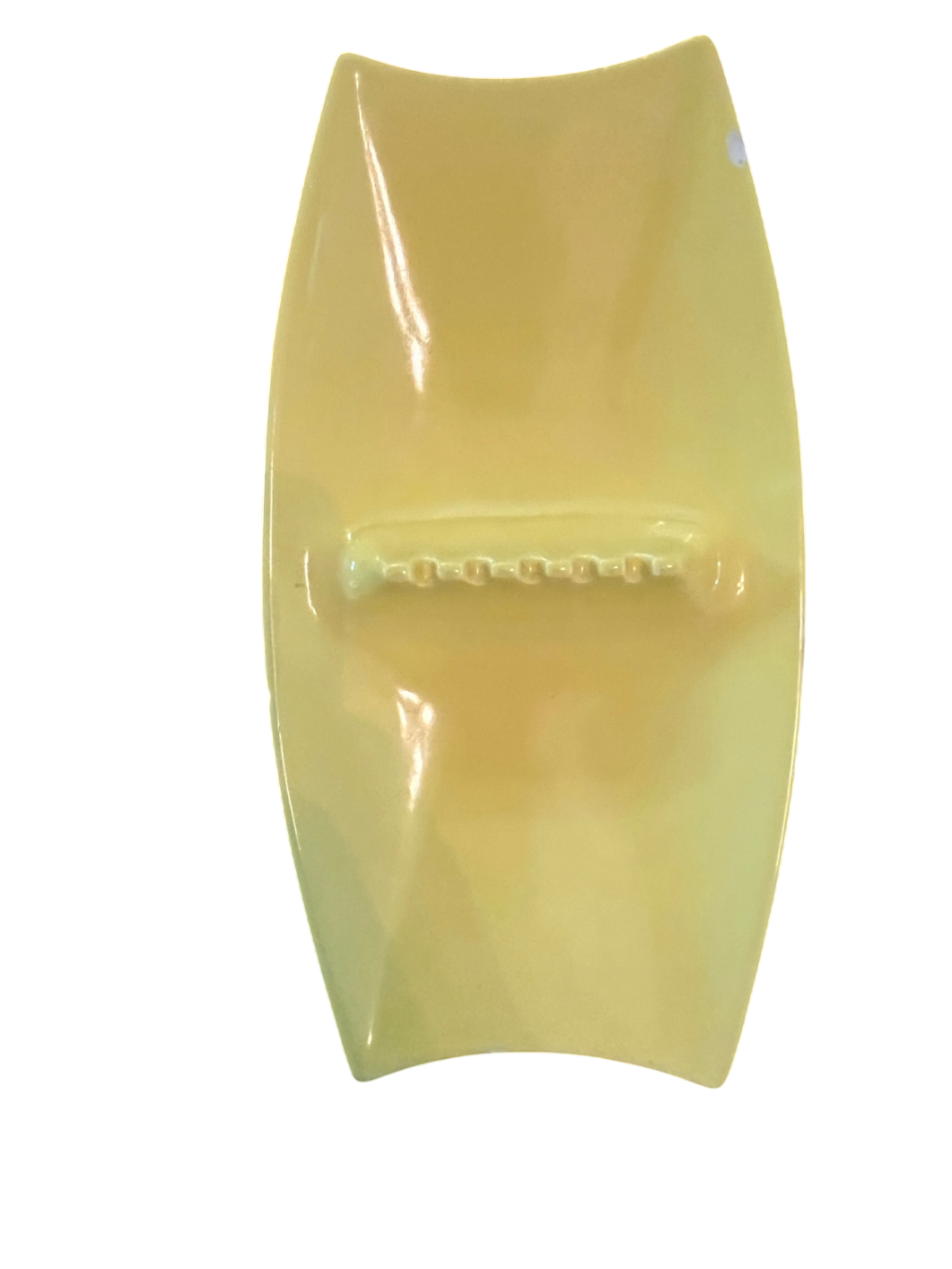 Royal Haeger MCM Ashtray #755 – Chartreuse Yellow – Hickman Design