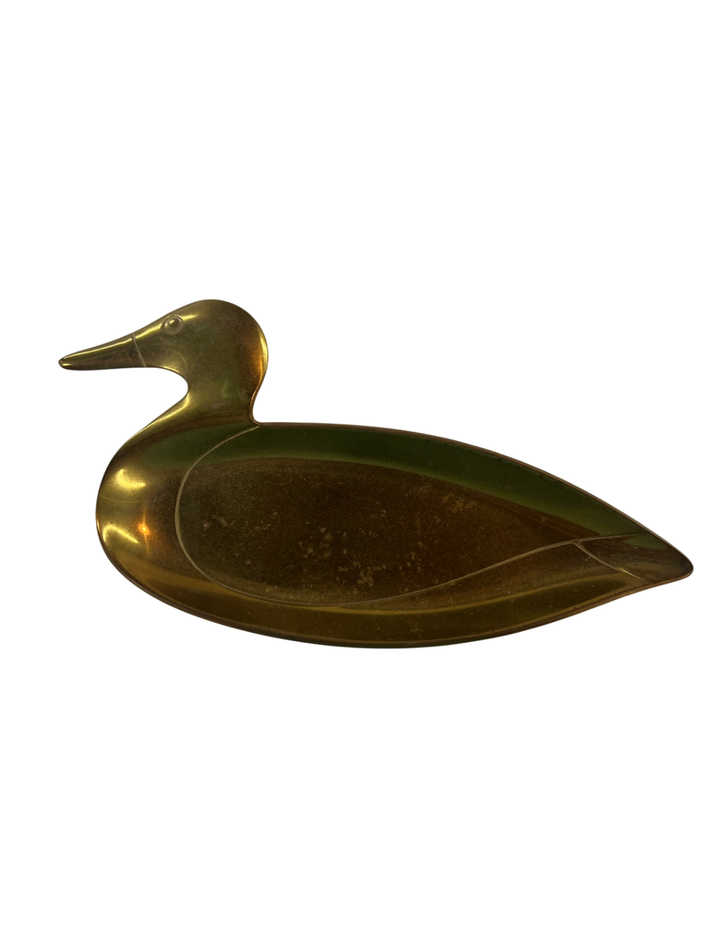 Home Decor bronze duck trinket holder