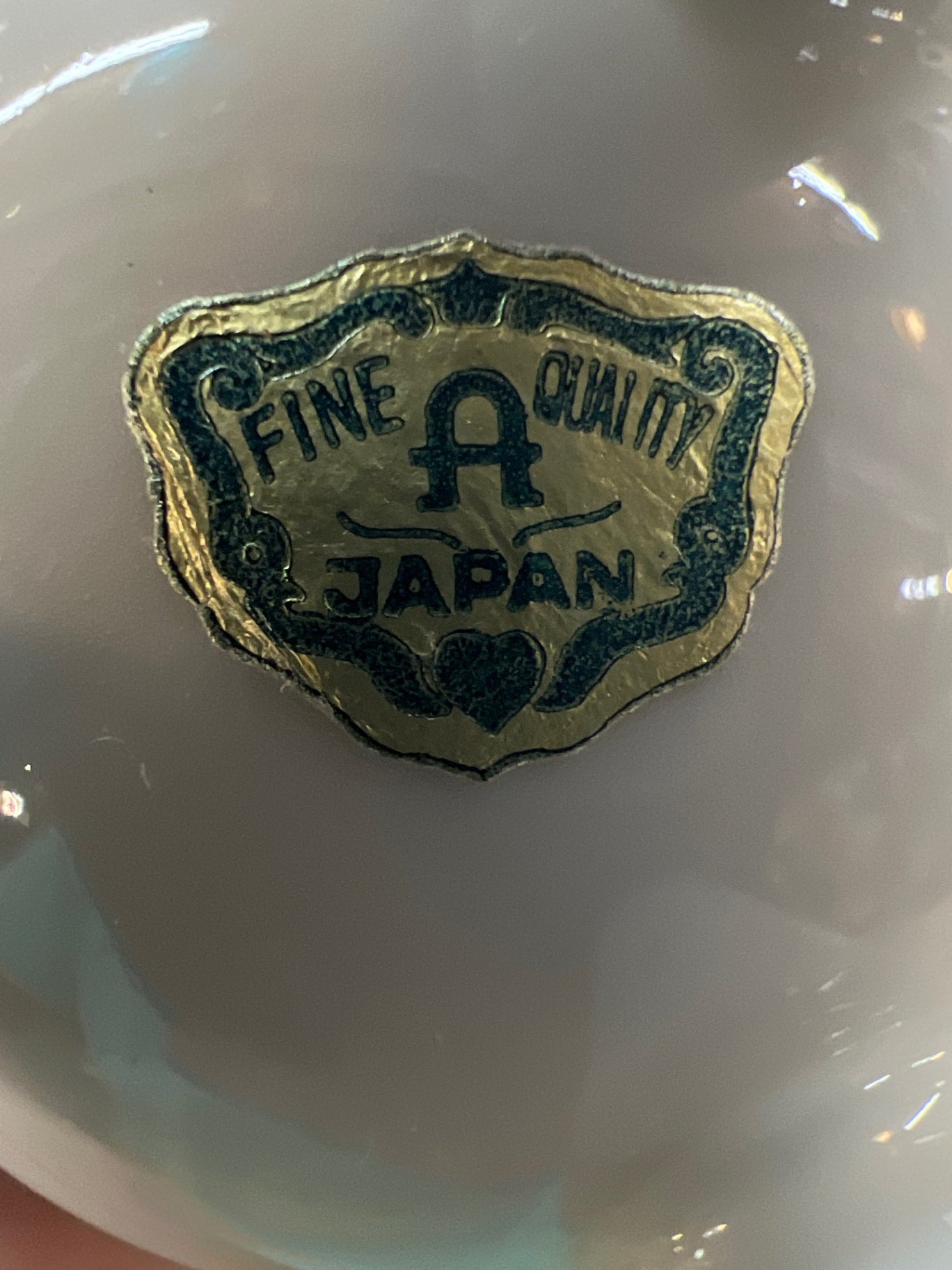 Decorative Vase White with multicolored floral pattern and gold accents Porcelain