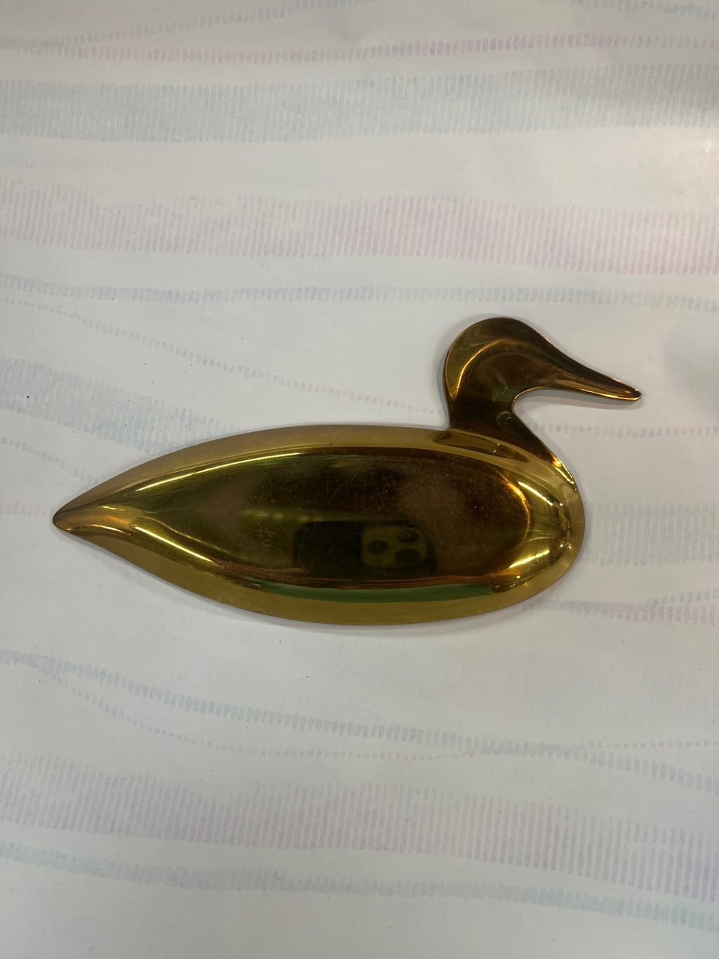 Home Decor bronze duck trinket holder