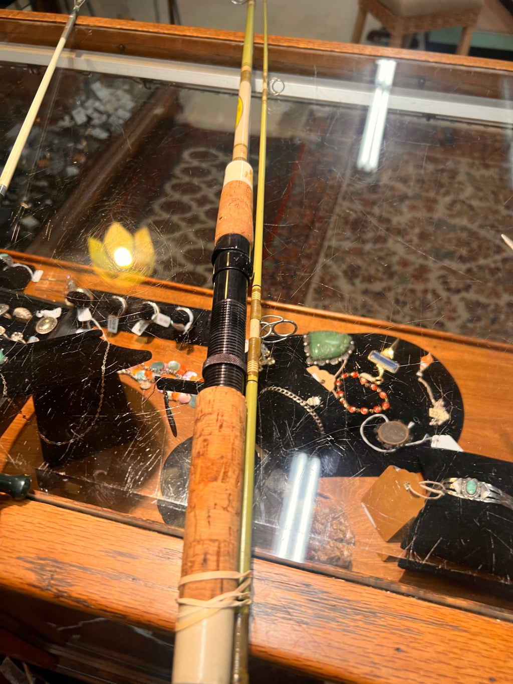 Vintage Berkley Fibre-Flex Fiberglass Fishing Rod – Light Action, Cork Handle