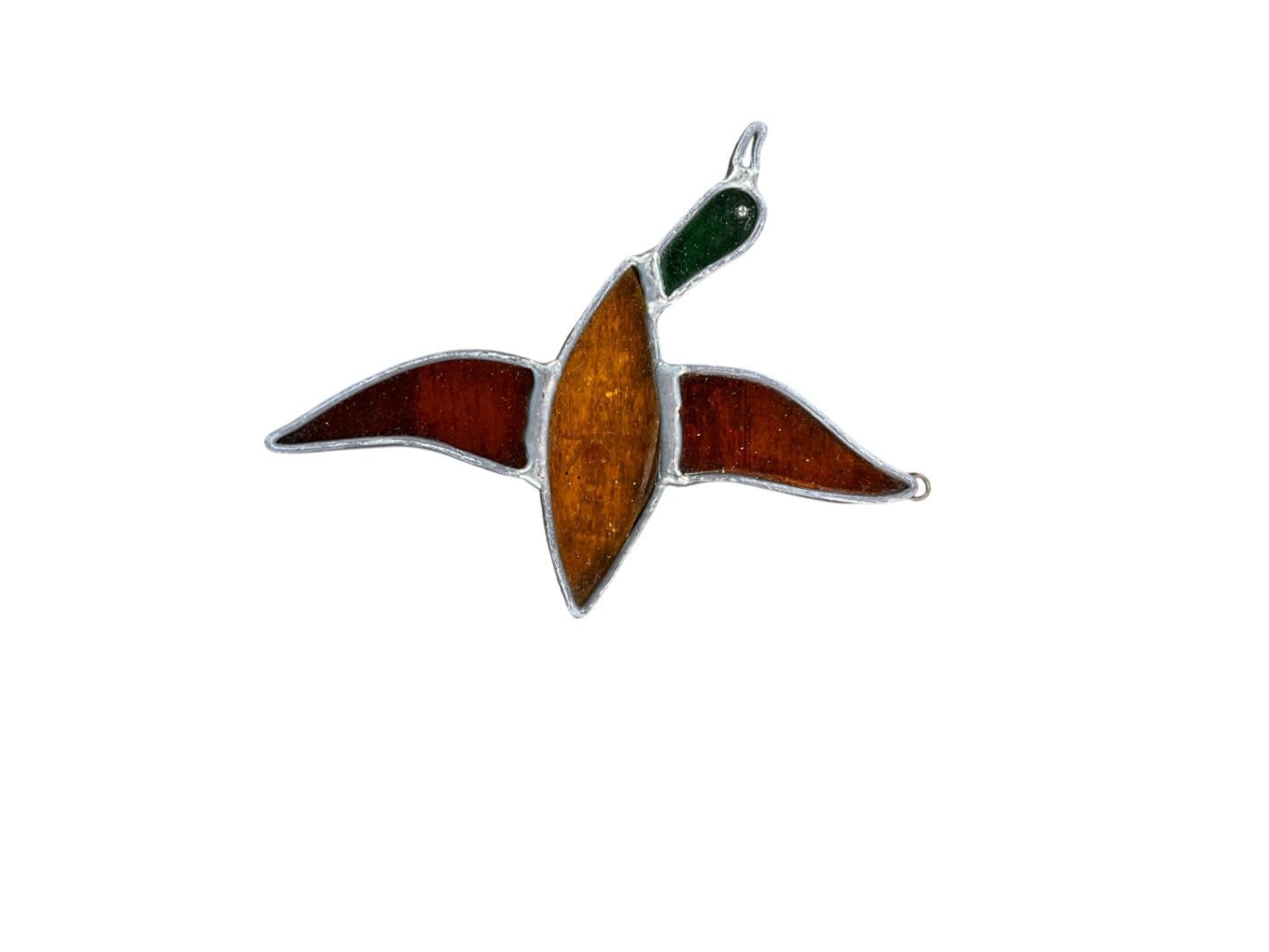 Stained Glass Duck suncatcher