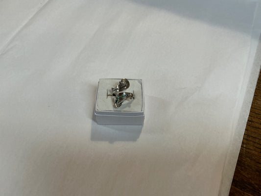 Jewelry Silver Sterling Silver and Abalone