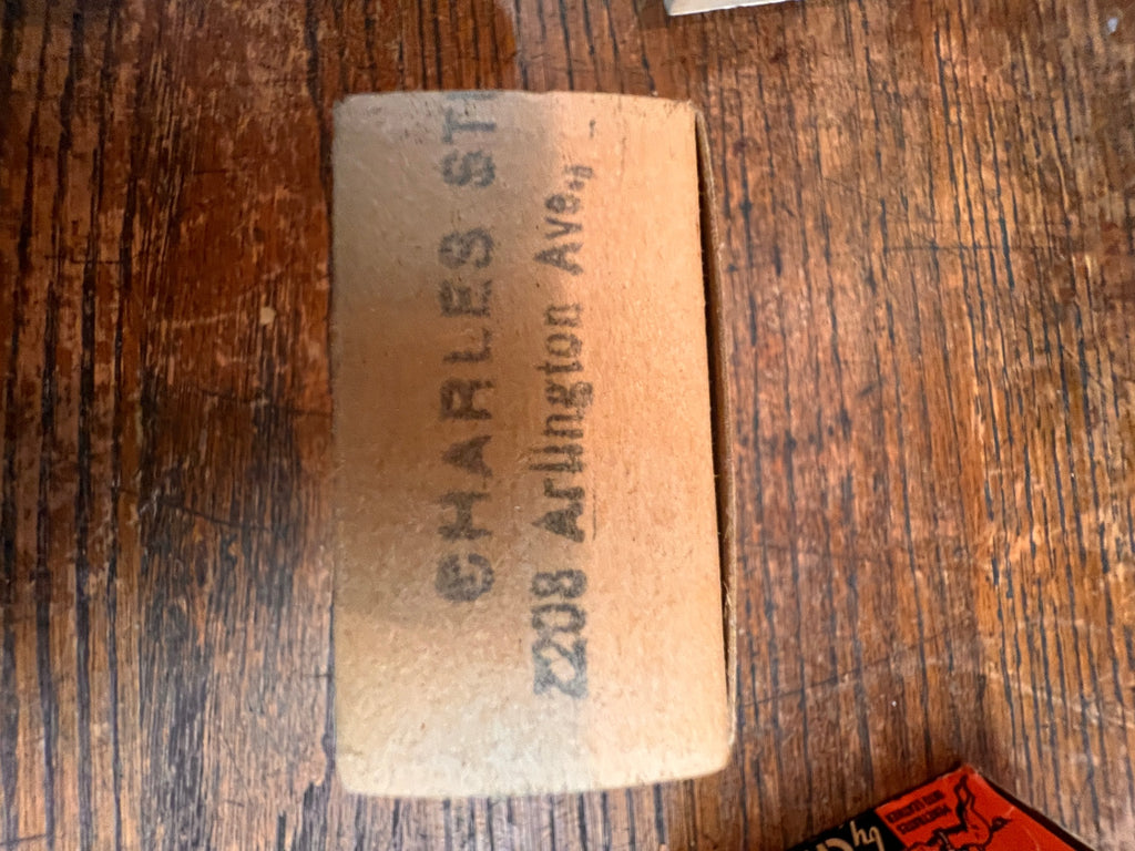 Antique Fatherland Tea Box – Full with Original Contents – Charles Stern, Pittsburgh, PA