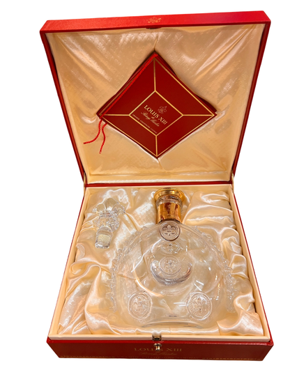 Louis XIII de Rémy Martin Cognac Baccarat Crystal Decanter (Empty) w/ Box, Stopper & Booklet