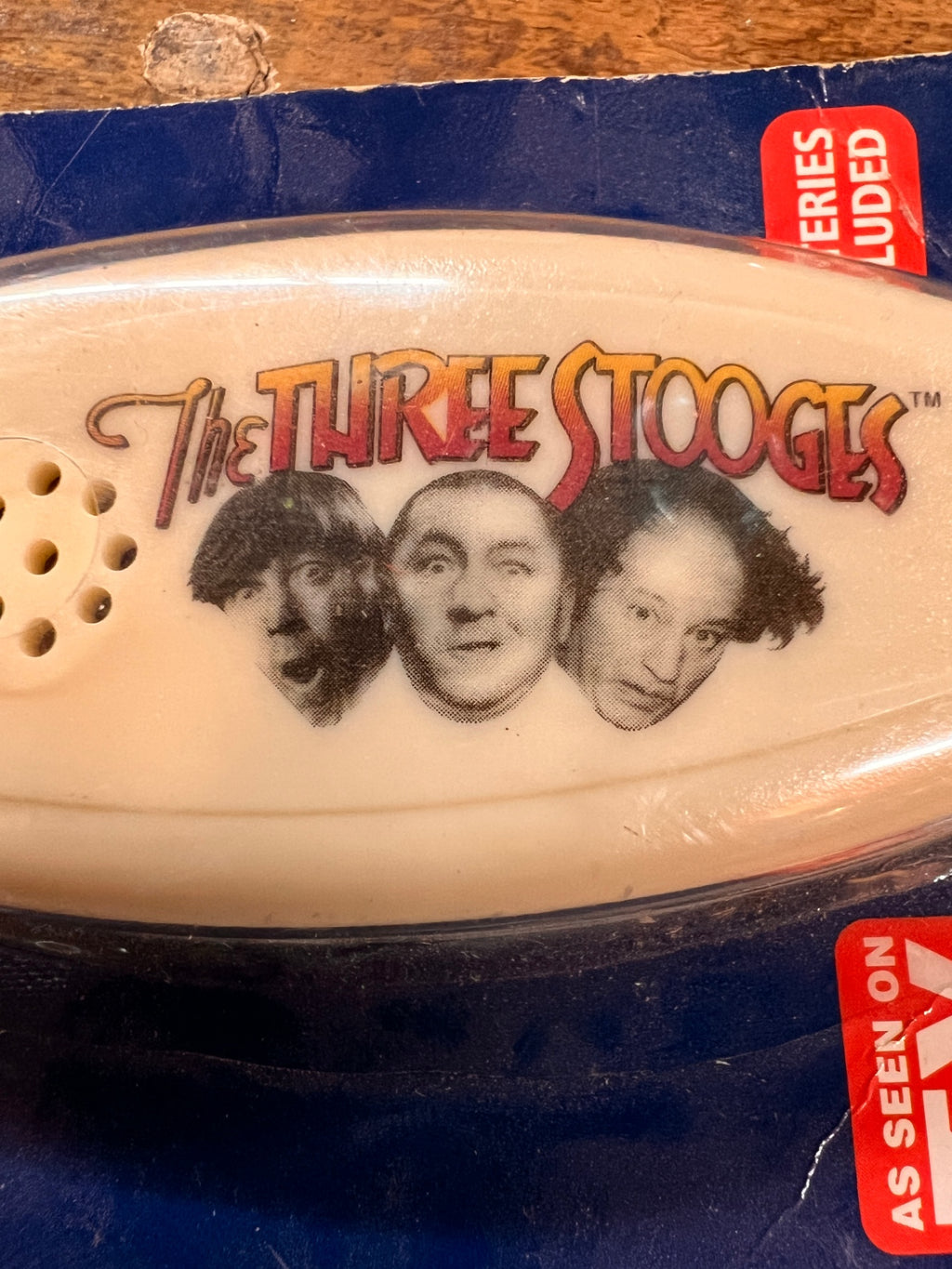 The Three Stooges Talking Beer Bottle Opener - 2003 Pacific Direct - NEW Sealed! As Seen On TV