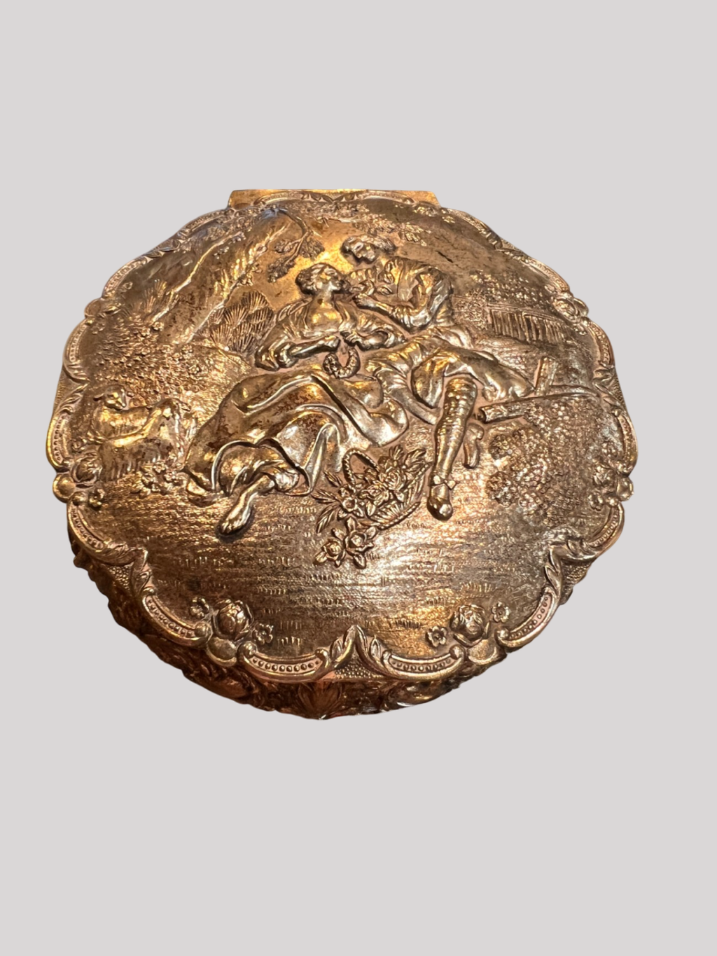 Silver Jewelry/Trinket Box Large