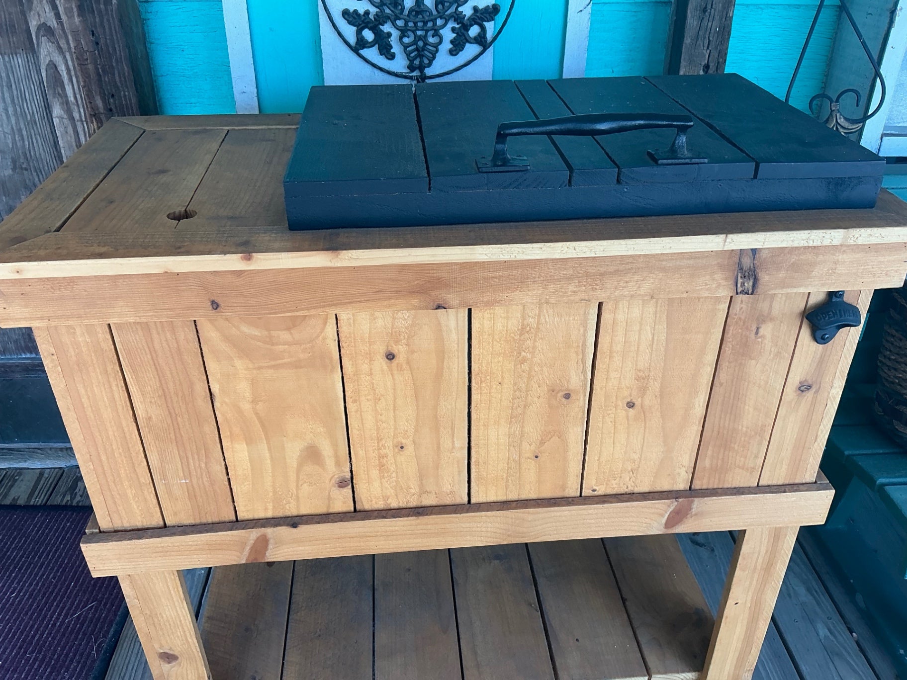 Cooler wood