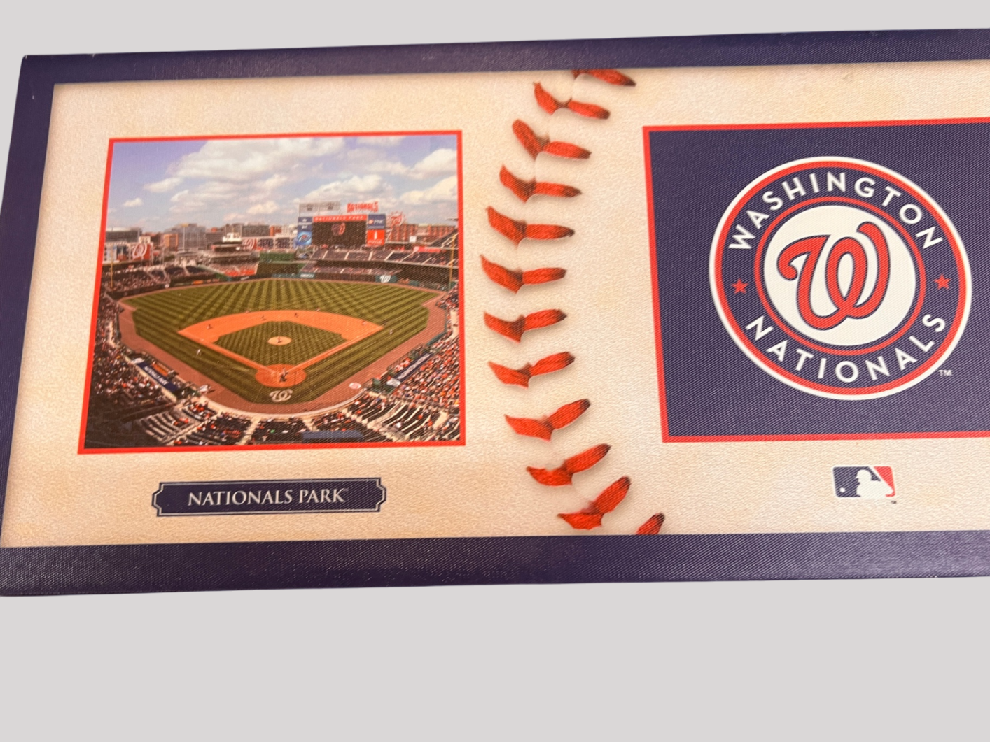 Washington Nationals Official MLB merchandise Multicolor Paper Collectible Set