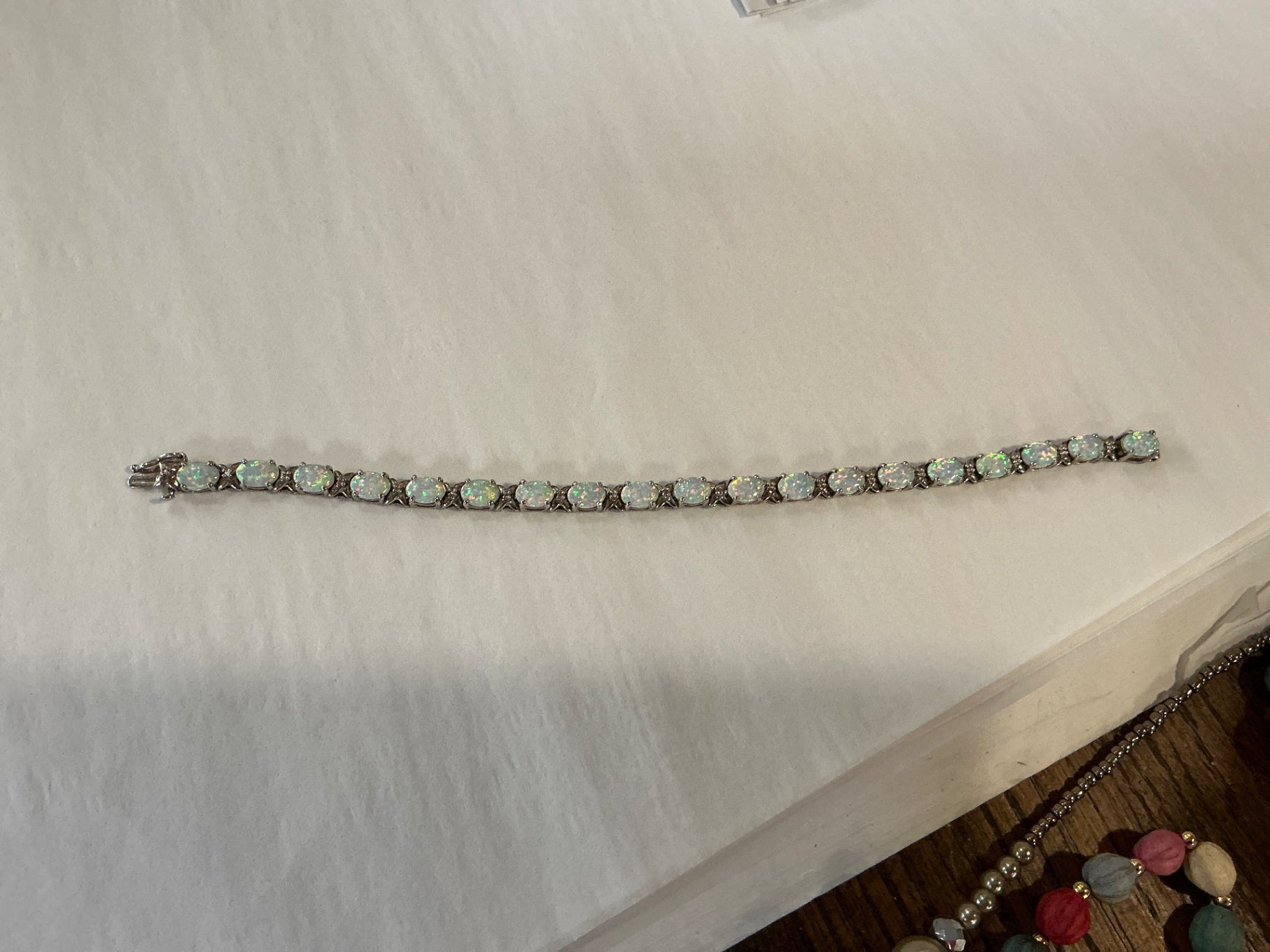  White Opal Bracelet