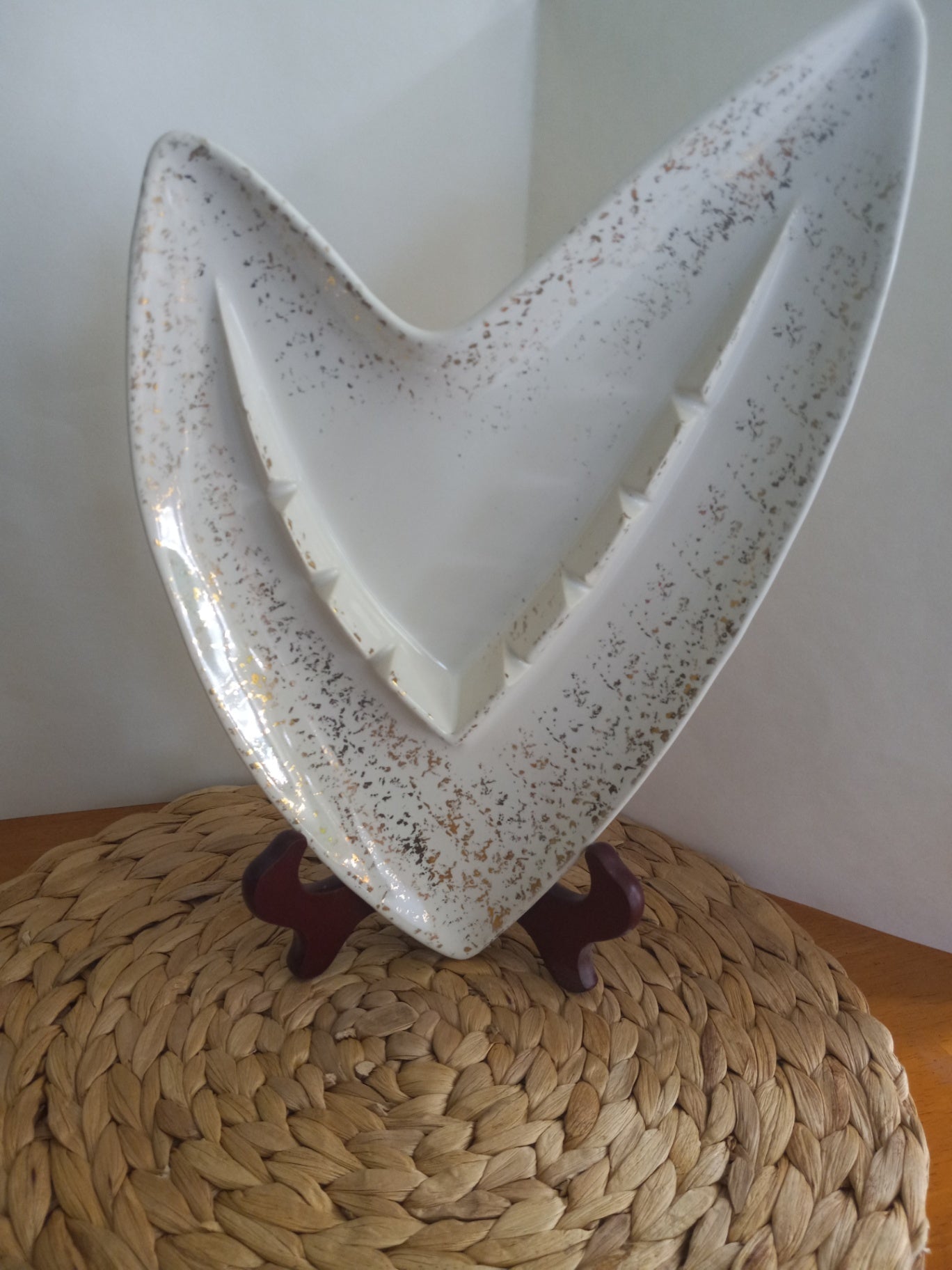 Shawnee 60's MCM Atomic Ashtray dsc