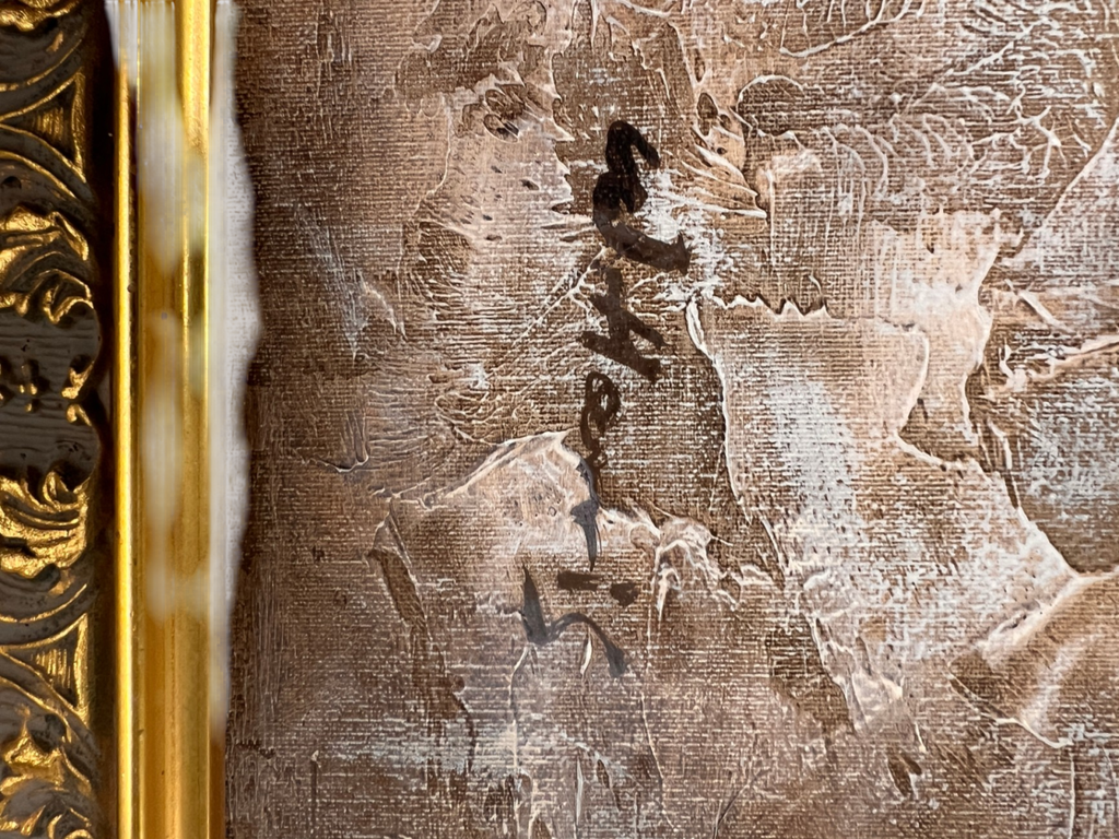 “Creation of Adam” Inspired Artwork by W. Harris