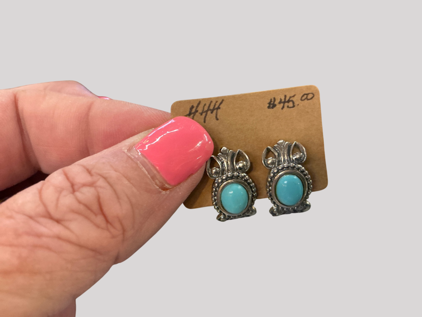 Turquoise earrings hhh
