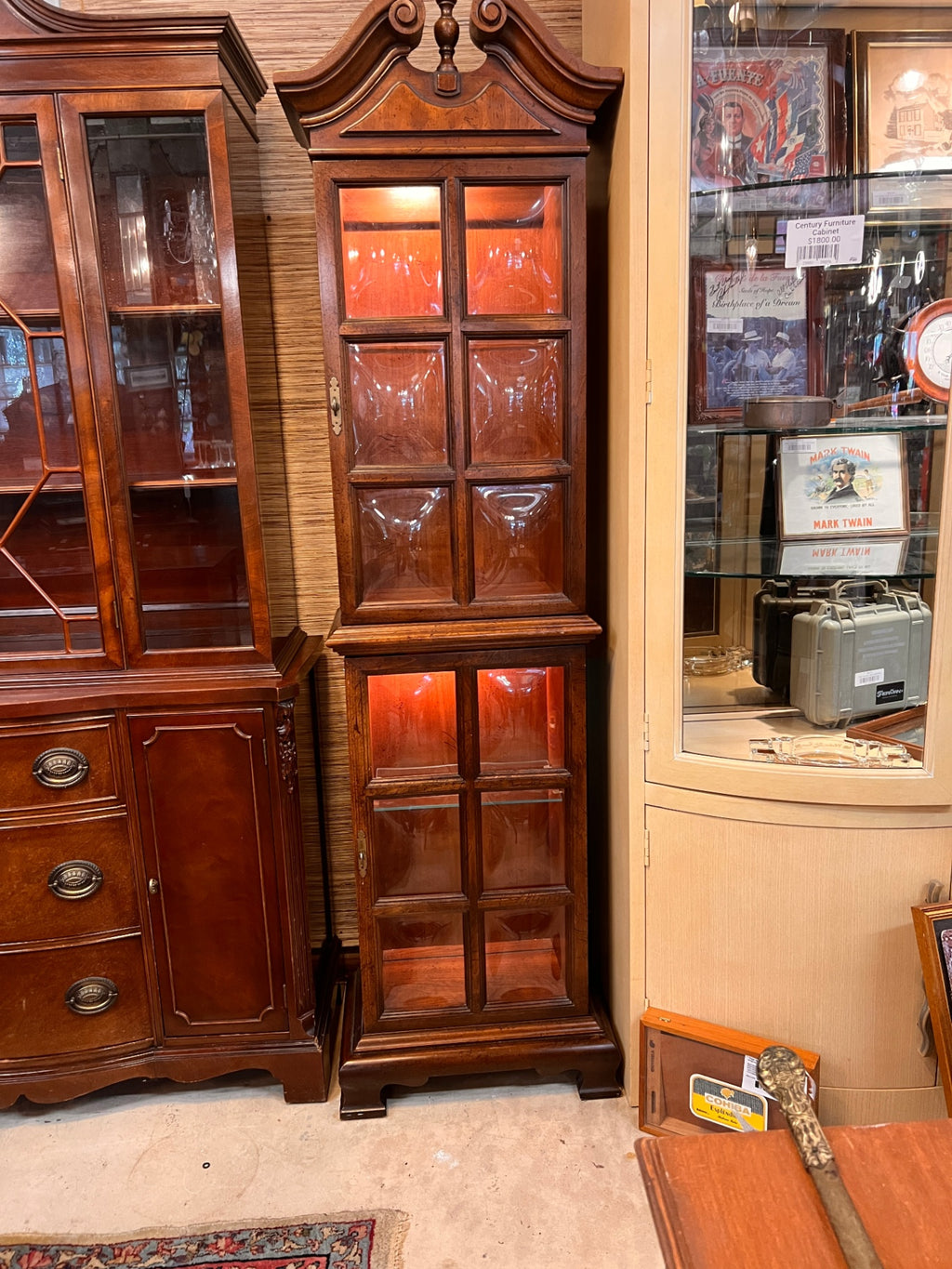 Brown Wood Cabinet