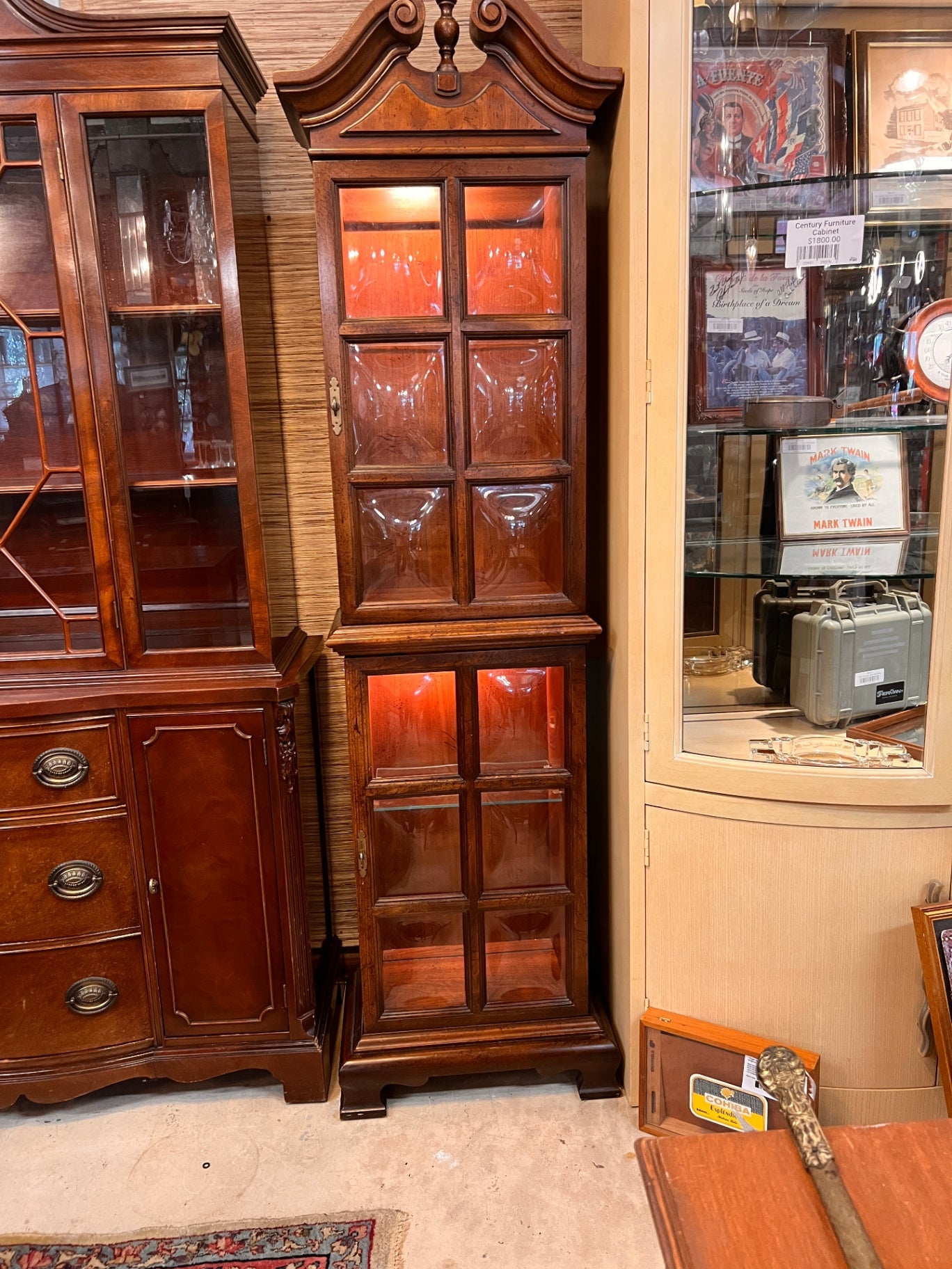 Brown Wood Cabinet