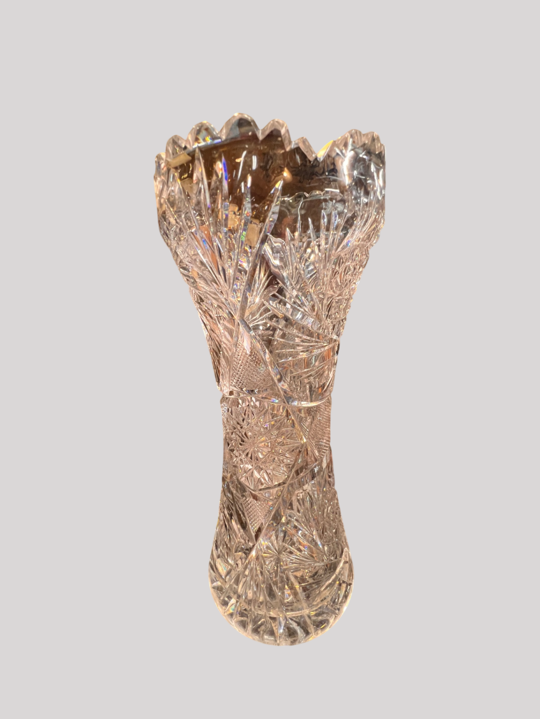 Clear Crystal Decorative Crystal Vase