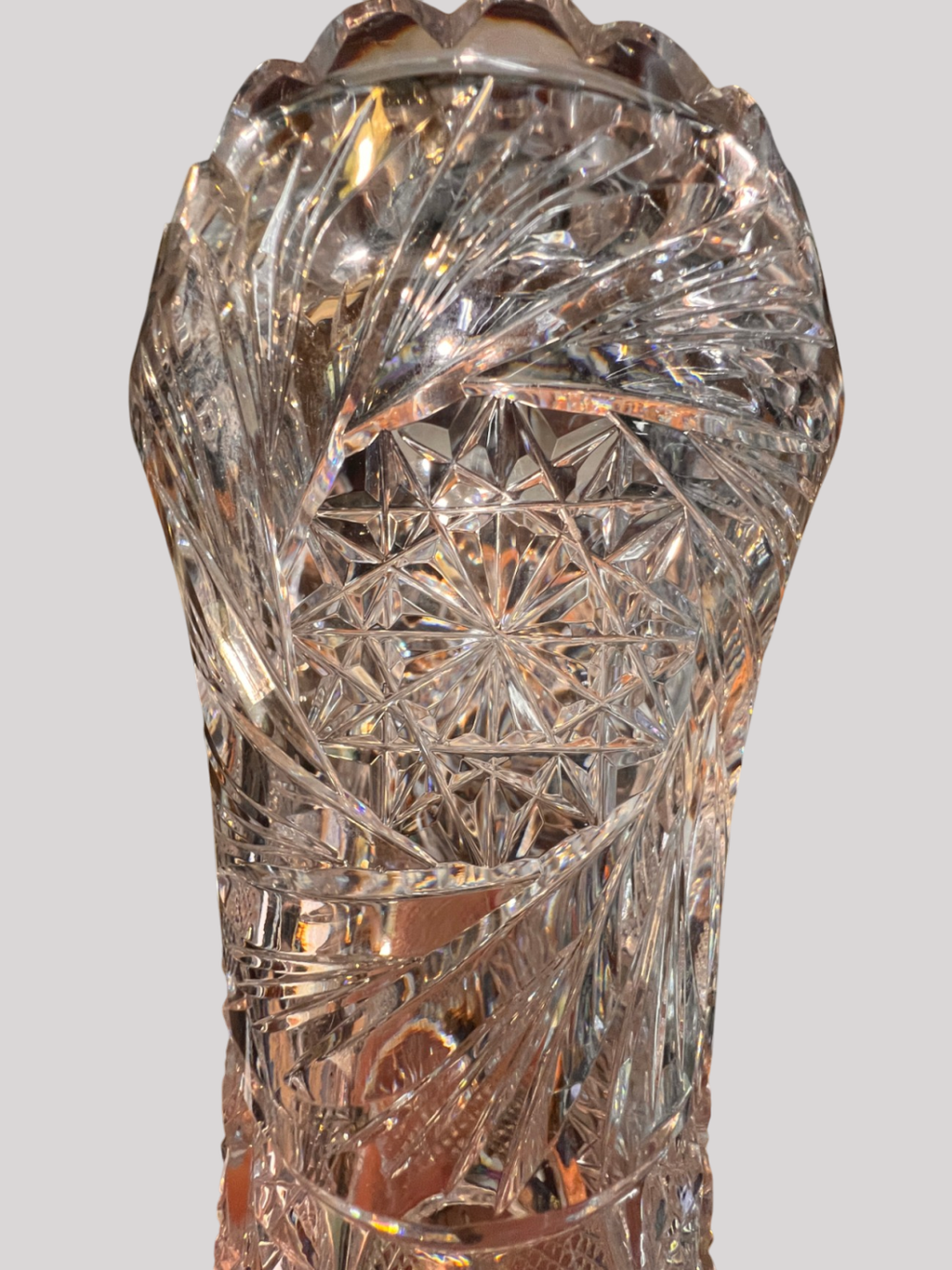 Clear Crystal Decorative Crystal Vase