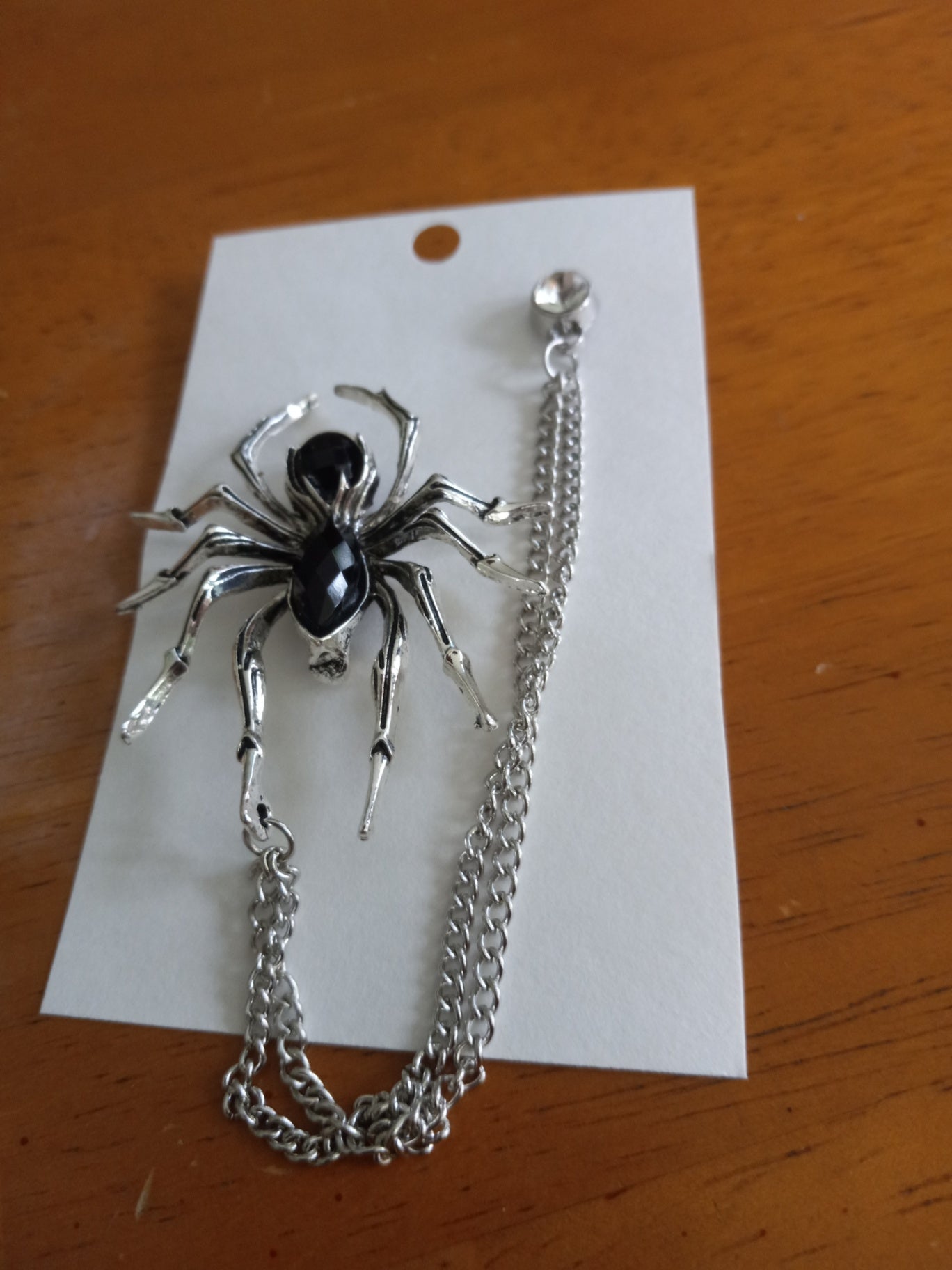Spider pin jewelry dsc