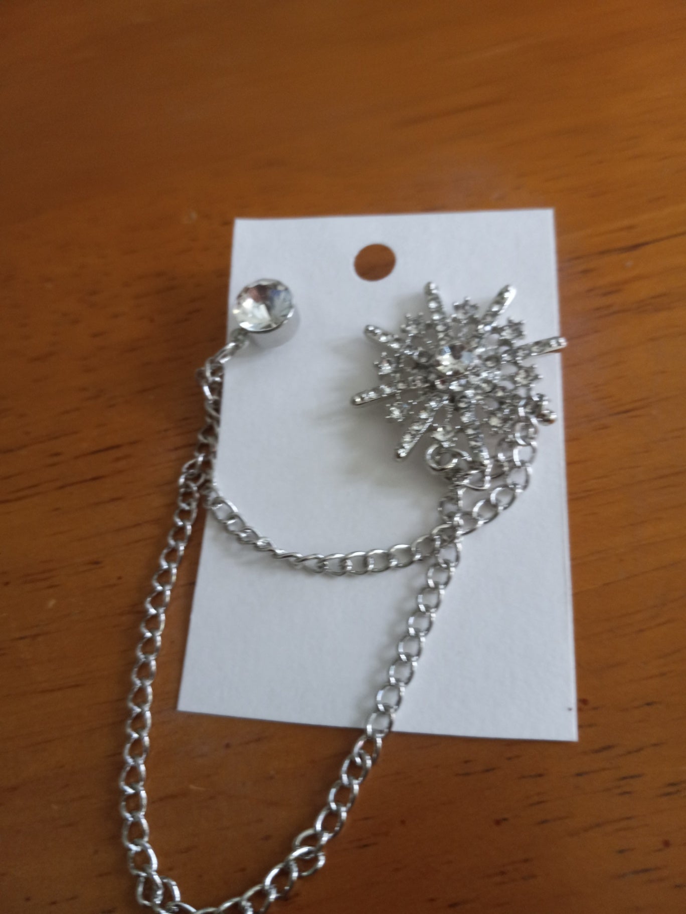 Snowflake pinJewelry dsc