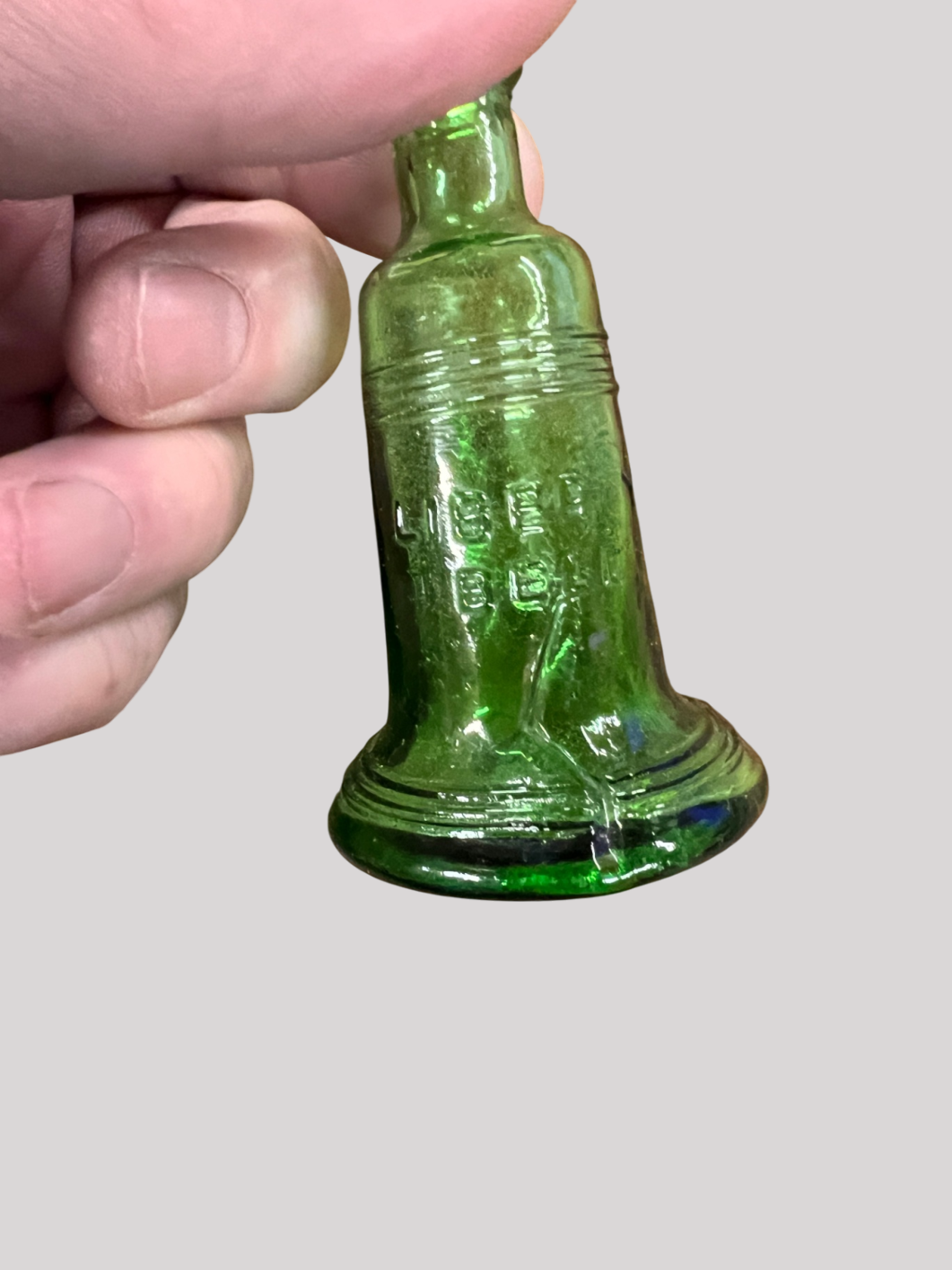 Green Glass Liberty Bell