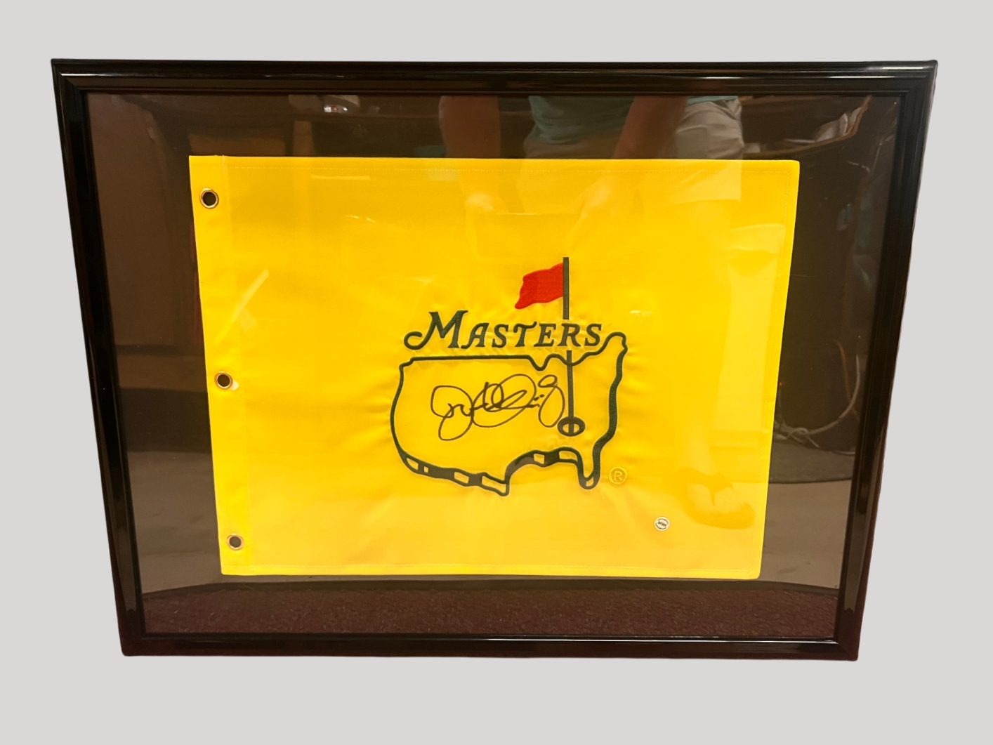 Rory McIlroy – Career Grand Slam Masters Flag – Authenticated & Framed