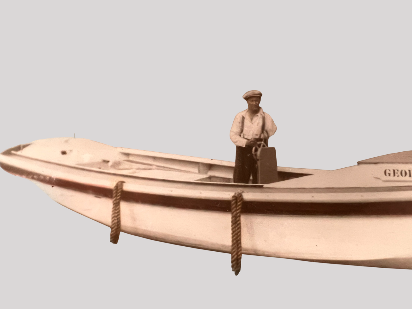 Early 1900s Hand-Colored Nautical Photographs – New York / New Jersey Harbor Scenes