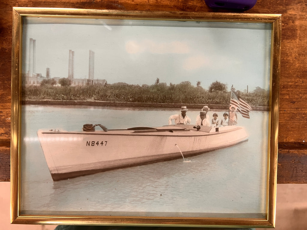 Early 1900s Hand-Colored Nautical Photographs – New York / New Jersey Harbor Scenes