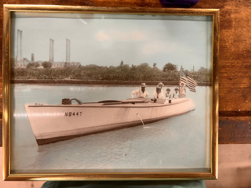 Early 1900s Hand-Colored Nautical Photographs – New York / New Jersey Harbor Scenes