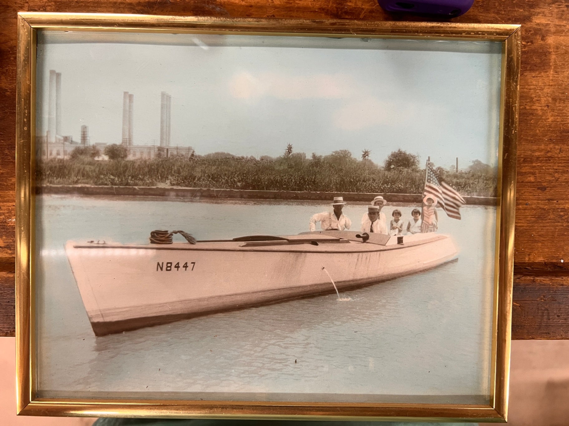 Early 1900s Hand-Colored Nautical Photographs – New York / New Jersey Harbor Scenes