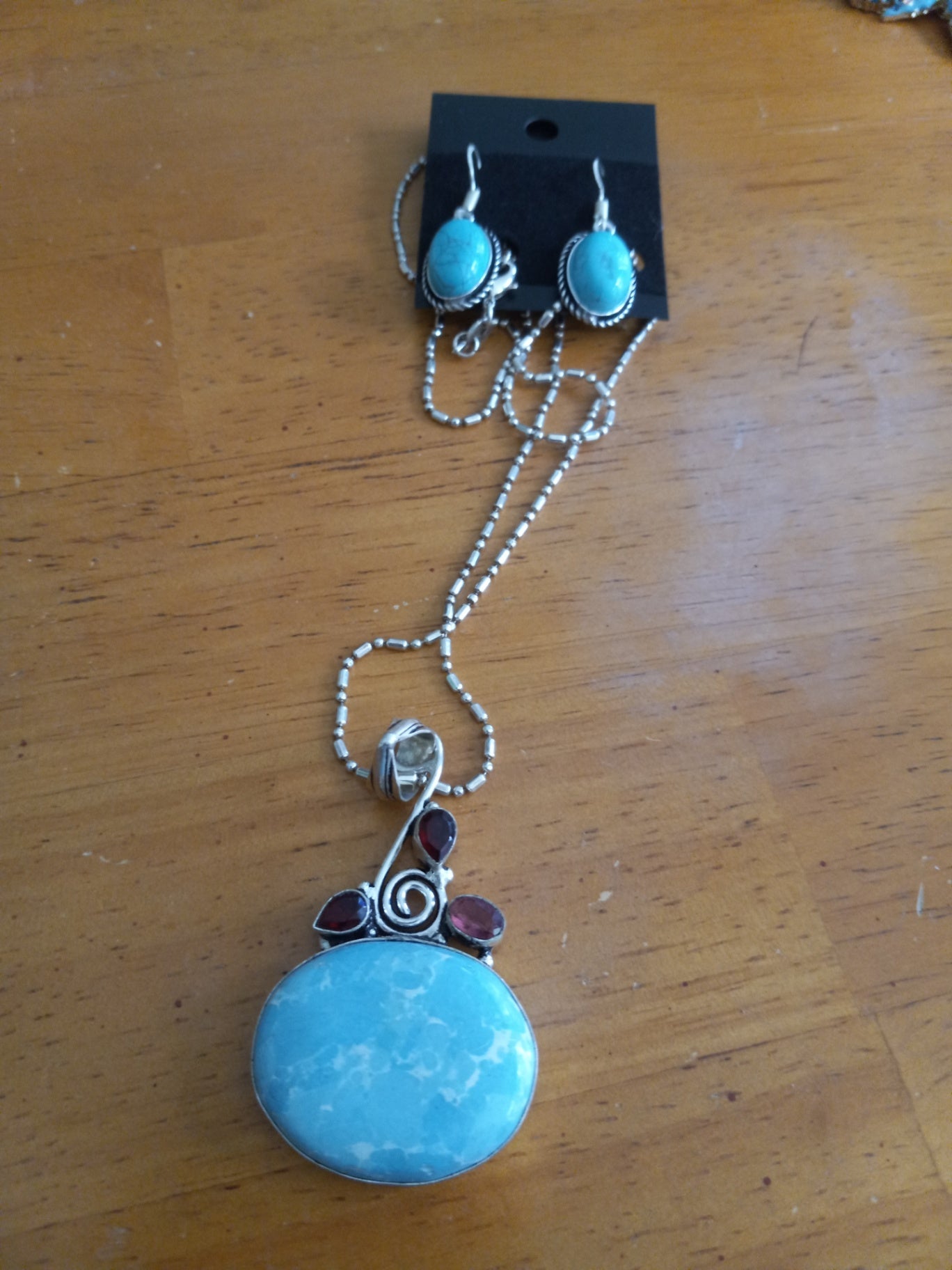 Necklace n earrings  dsc