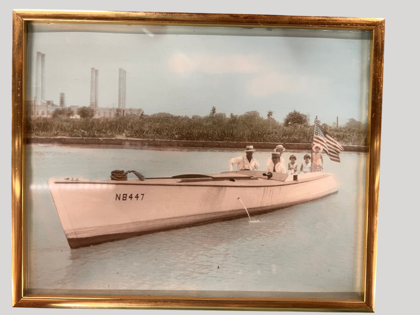 Early 1900s Hand-Colored Nautical Photographs – New York / New Jersey Harbor Scenes