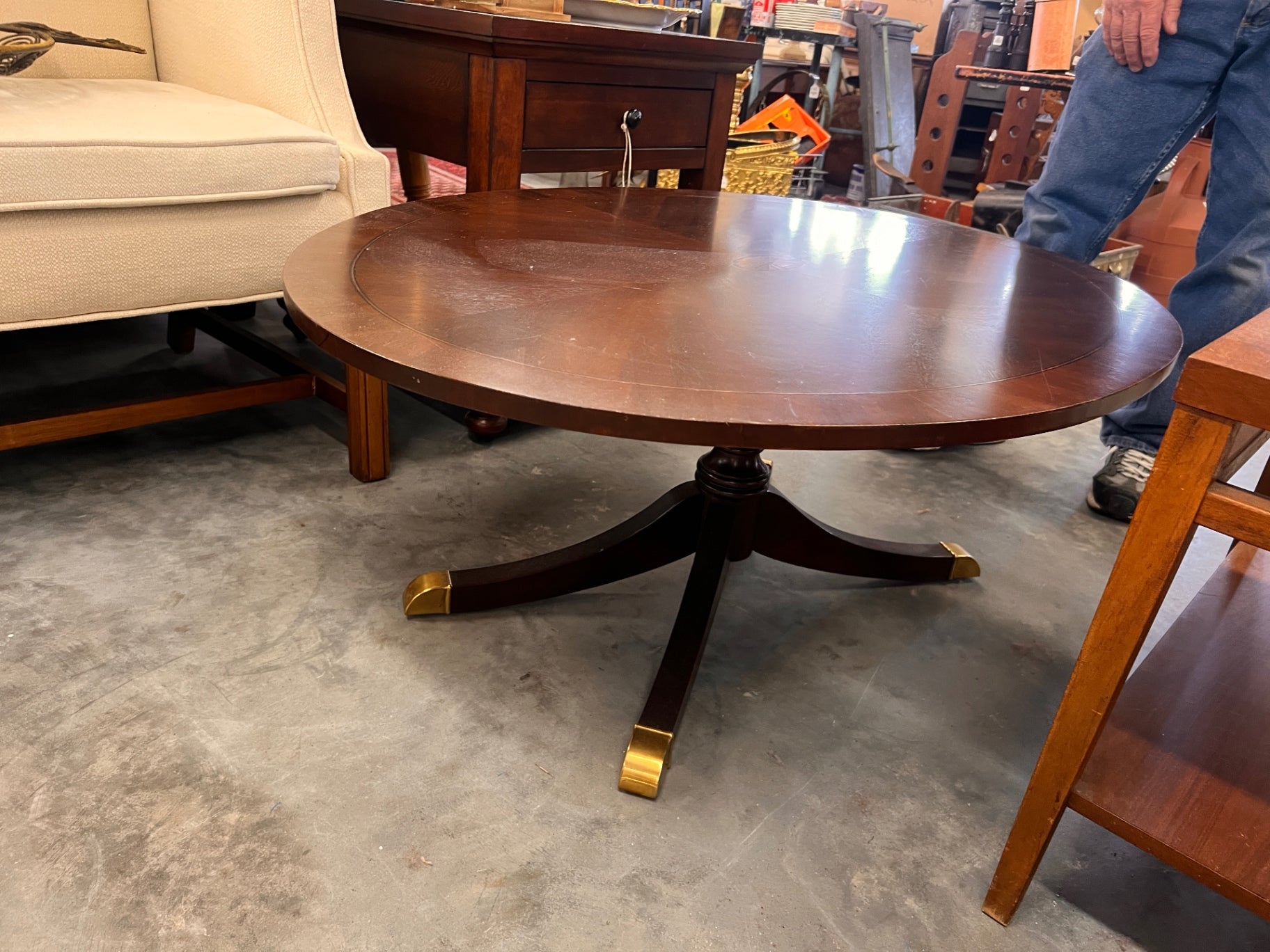 Oval Coffee Table