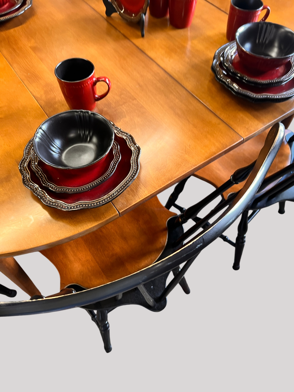 Hitchcock Table With 6 Chairs