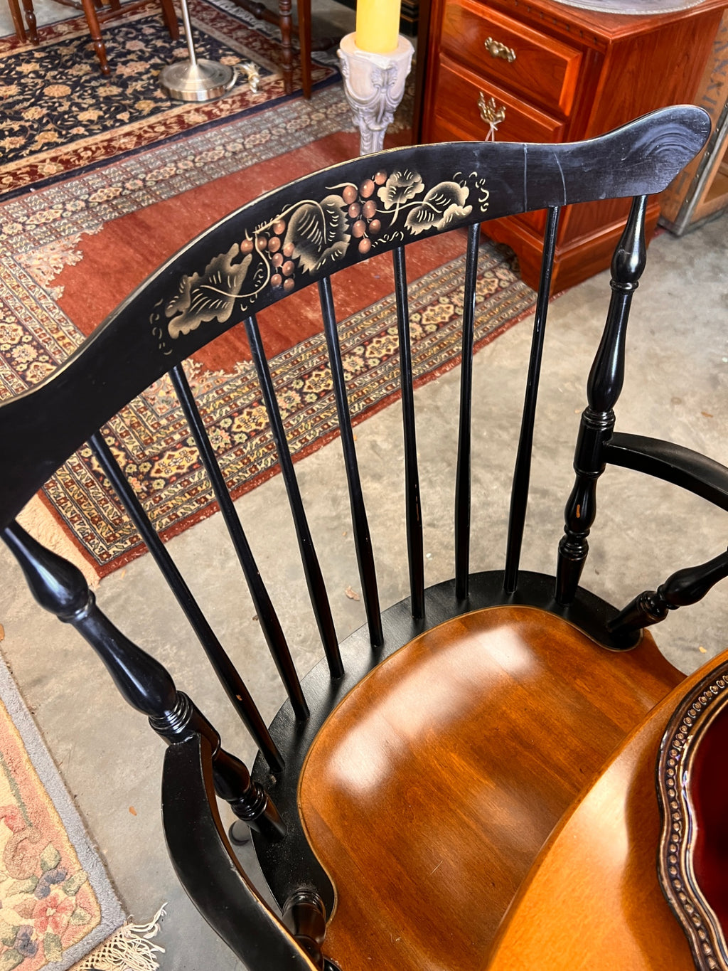Hitchcock Table With 6 Chairs