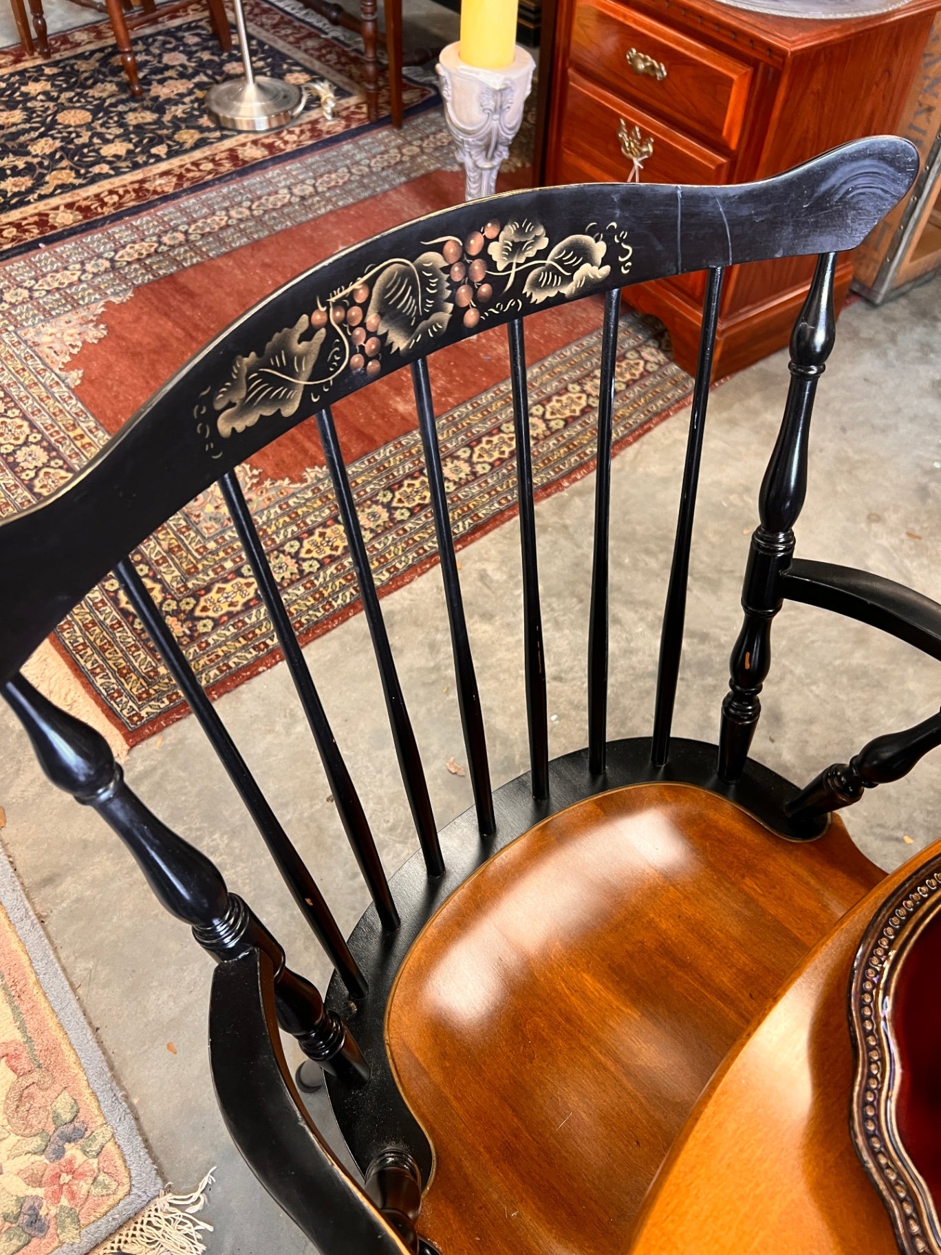 Hitchcock Table With 6 Chairs