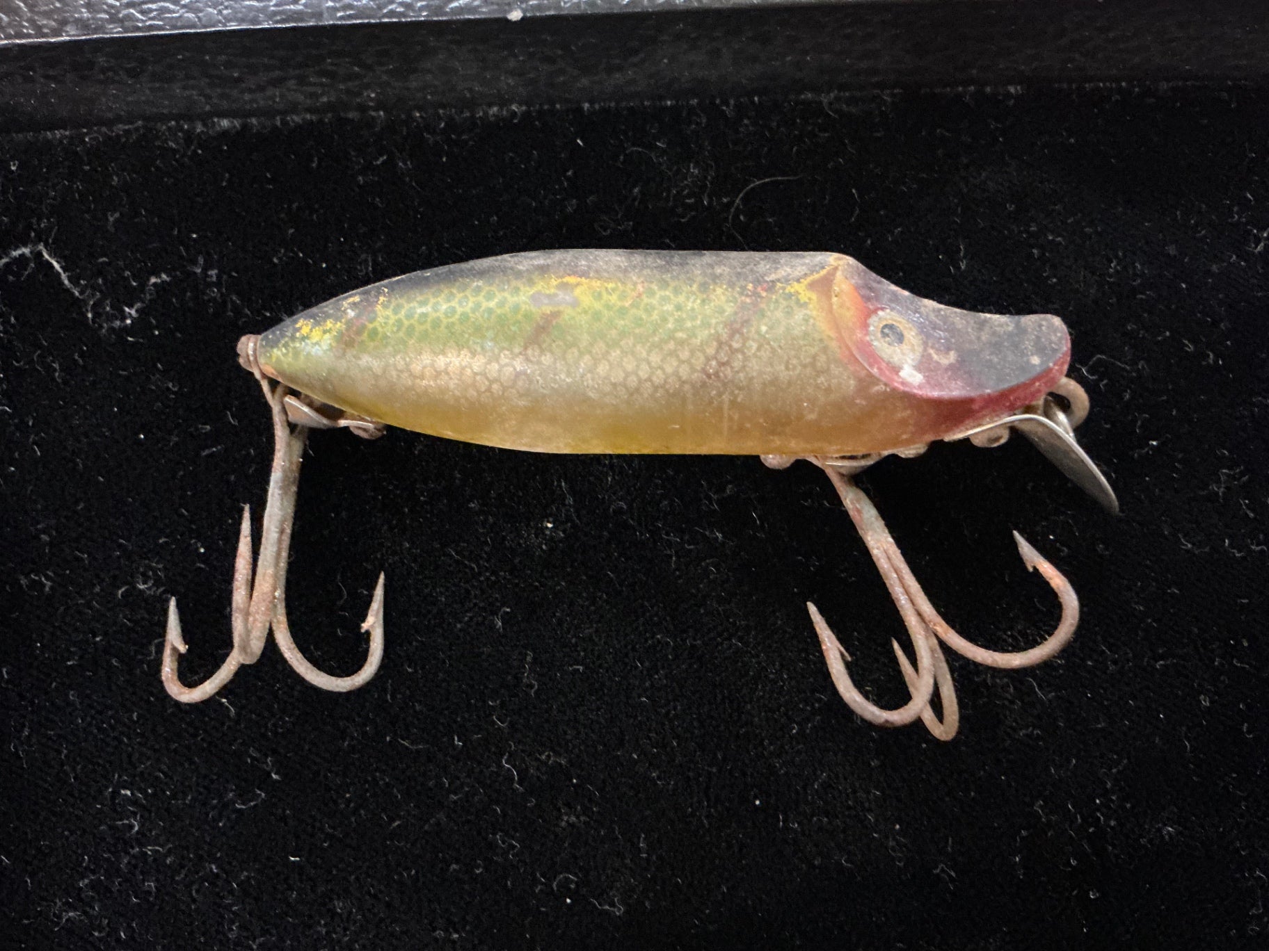 Vintage South Bend Bass-Oreno – Perch Finish – 1940s