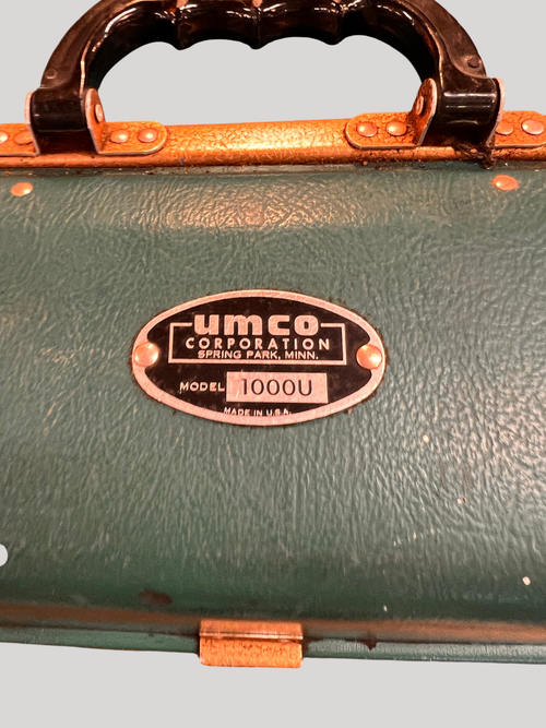 1971 umco tackle box 103a Model 1000U – Legacy Antiques & Consignment Fishing Combo Best Mid filter::color:Green Style:125mm Arm Gold EVA T-bar