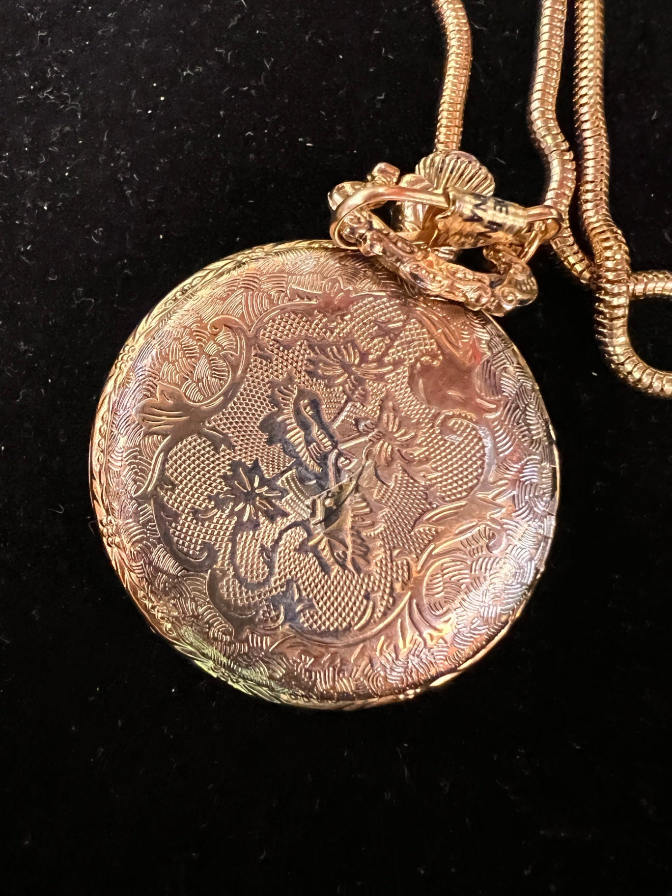 Train Pocket Watch
