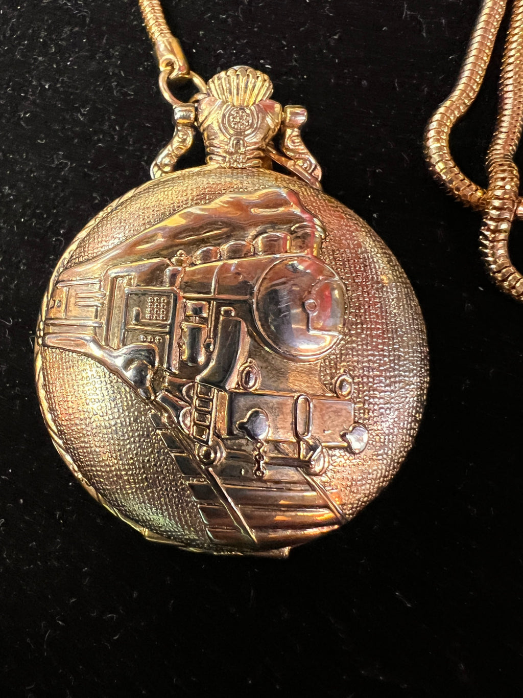 Train Pocket Watch