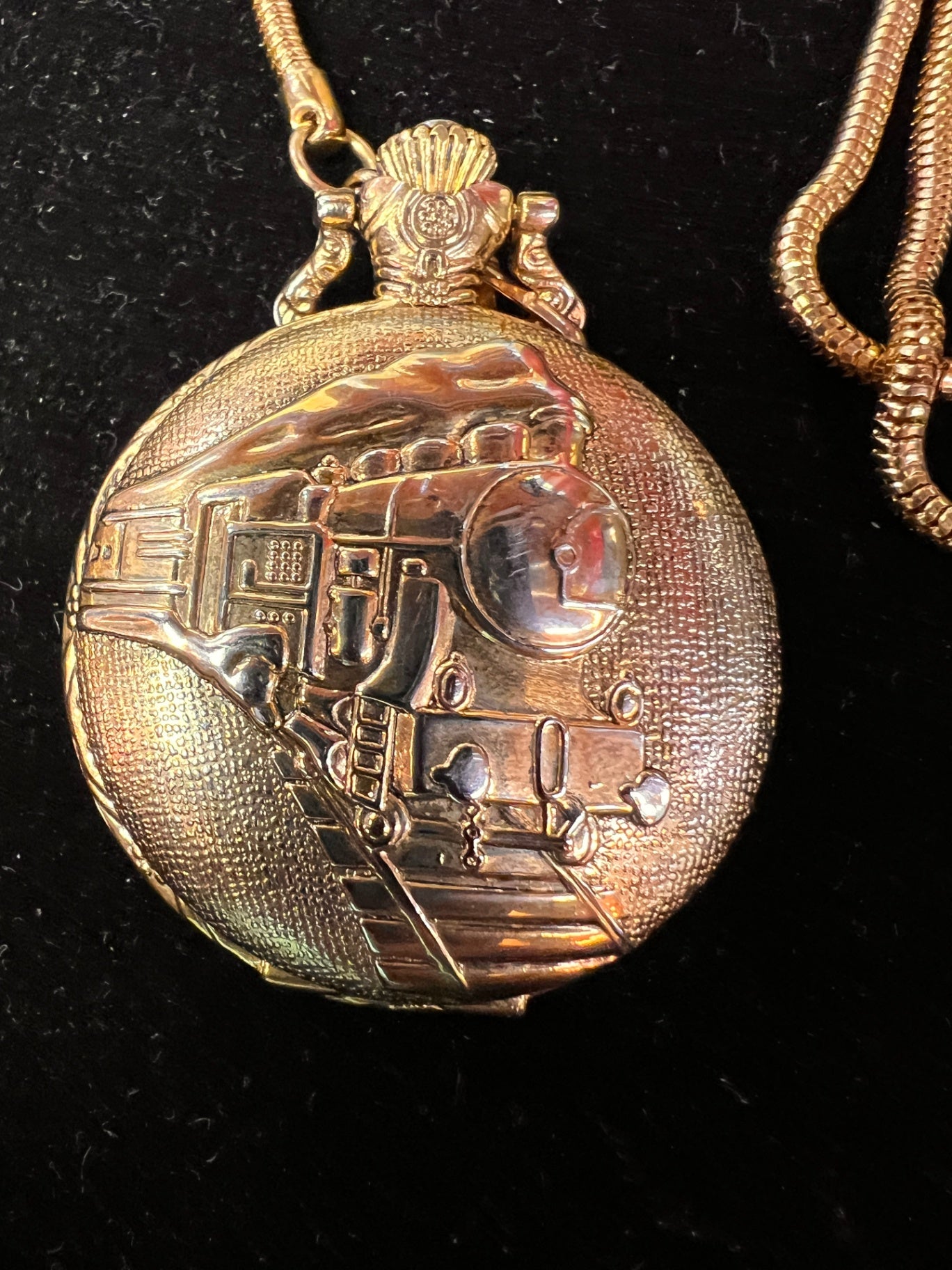 Train Pocket Watch