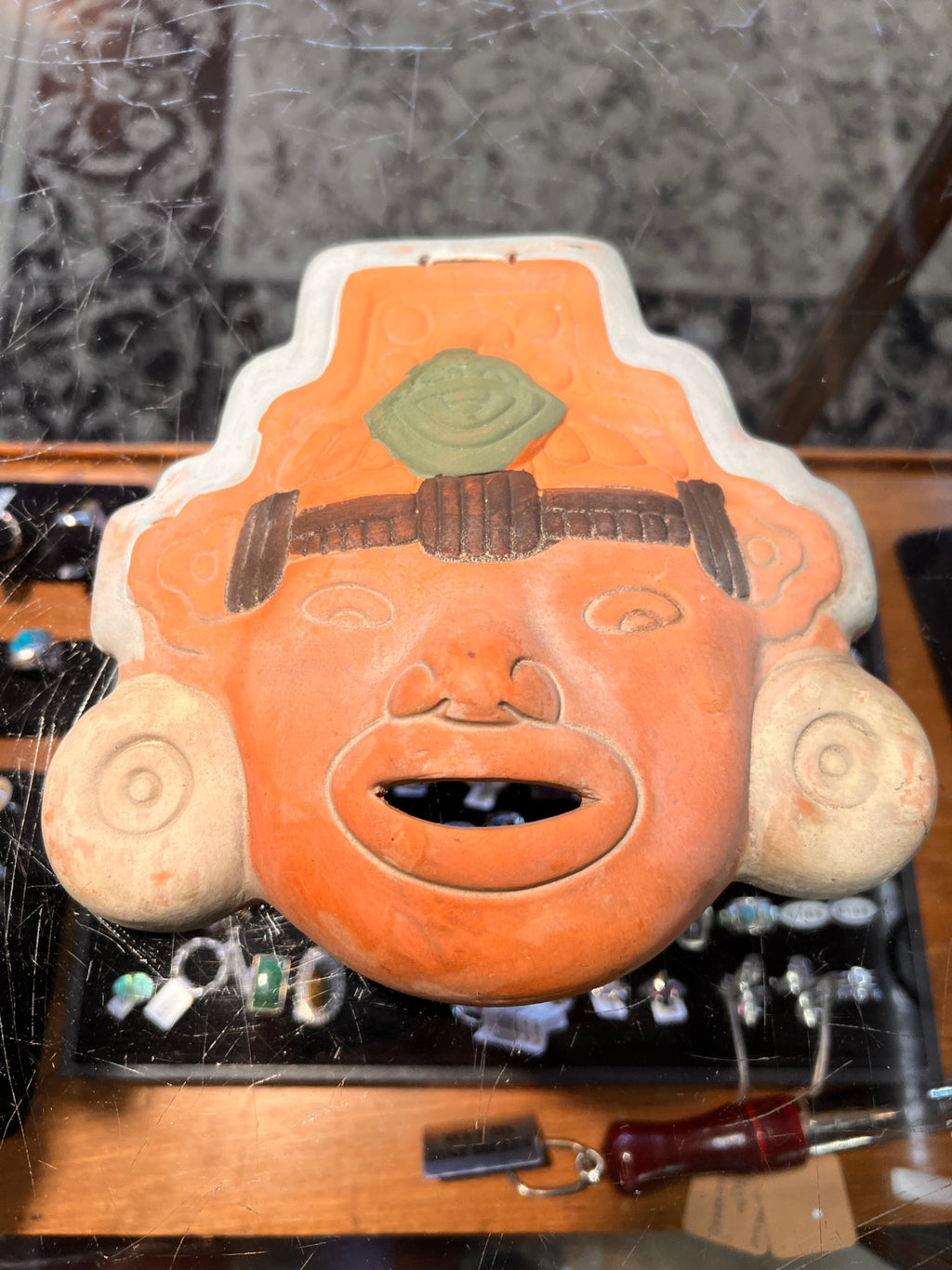 Vintage Terra Cota Mask