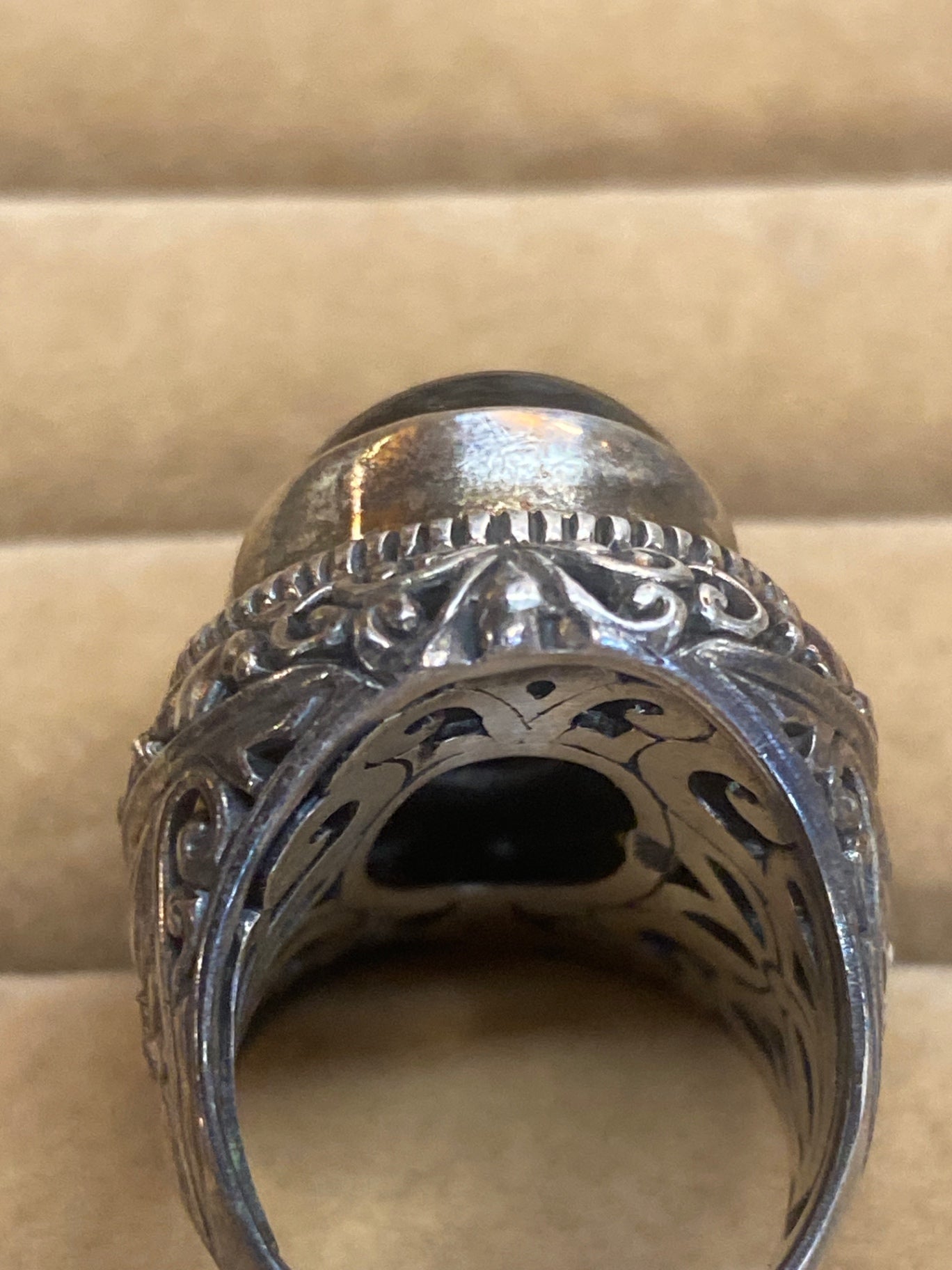 Sterling Ring Size 6 Good