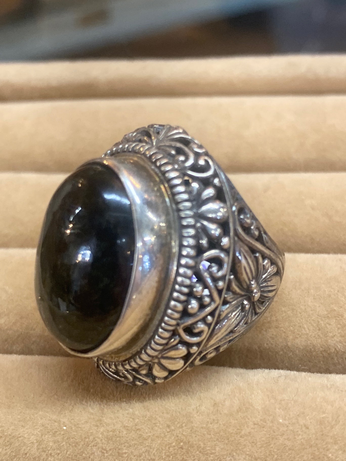 Sterling Ring Size 6 Good