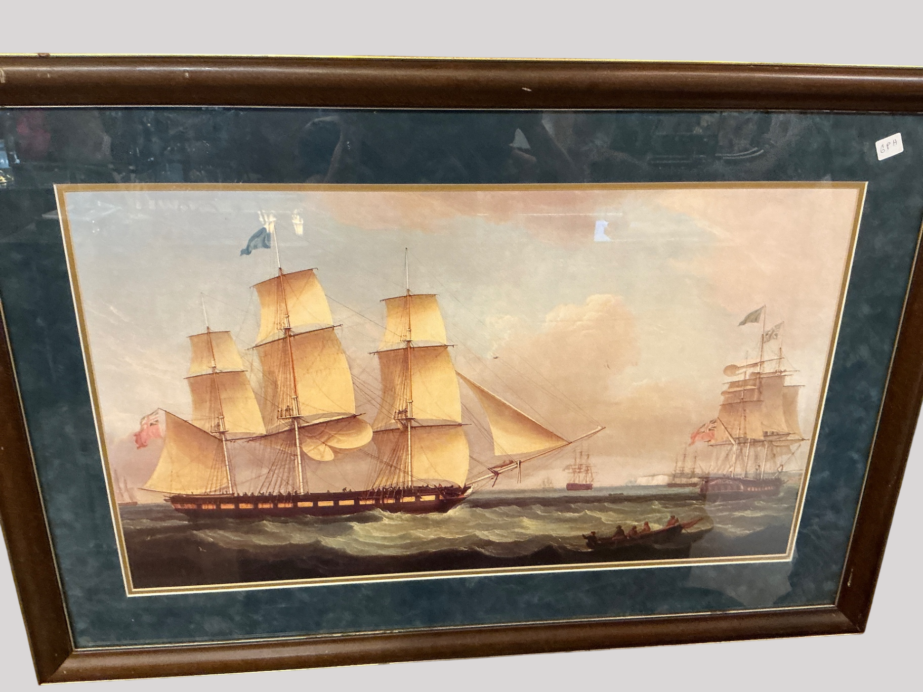 The Medina Off Dover by Thomas Whitcombe