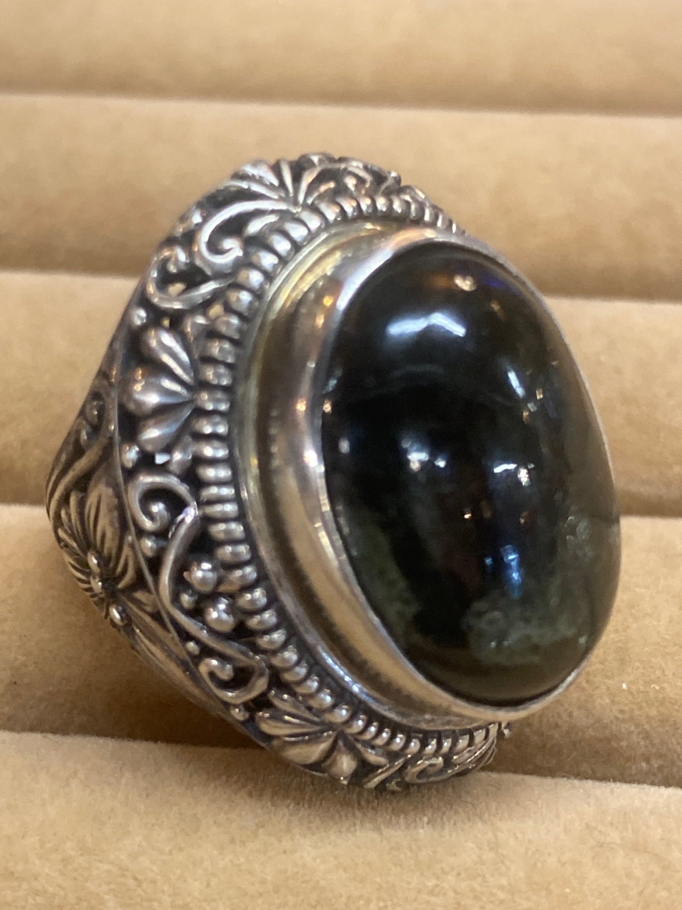 Sterling Ring Size 6 Good