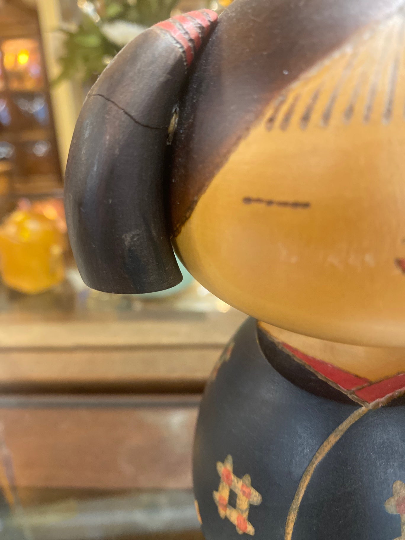 Kokeshi Doll by Sakiguchi as found